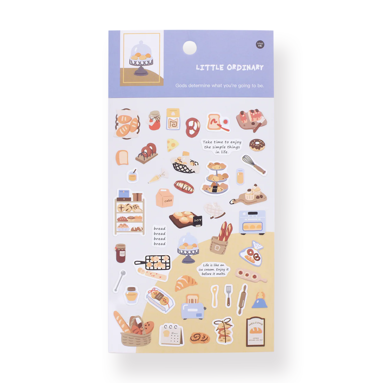 Aesthetic Journal Sticker - Baking