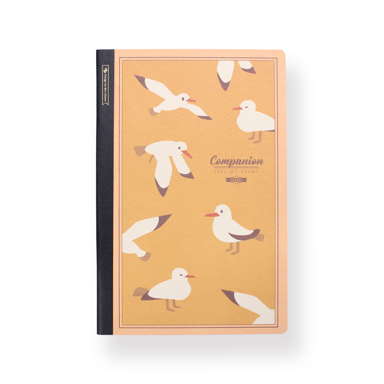 Animal Grid Notebook - A5 - Seagull
