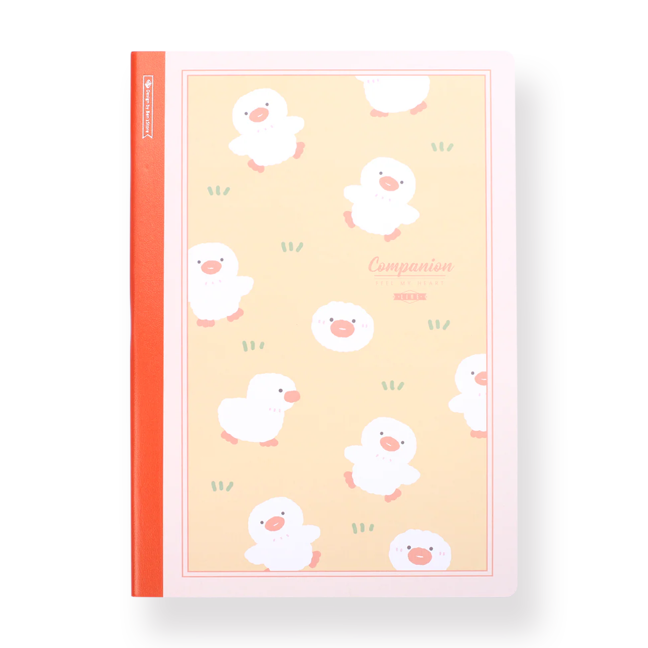 Animal Notebook - B5 - 8 mm Ruled - Duck