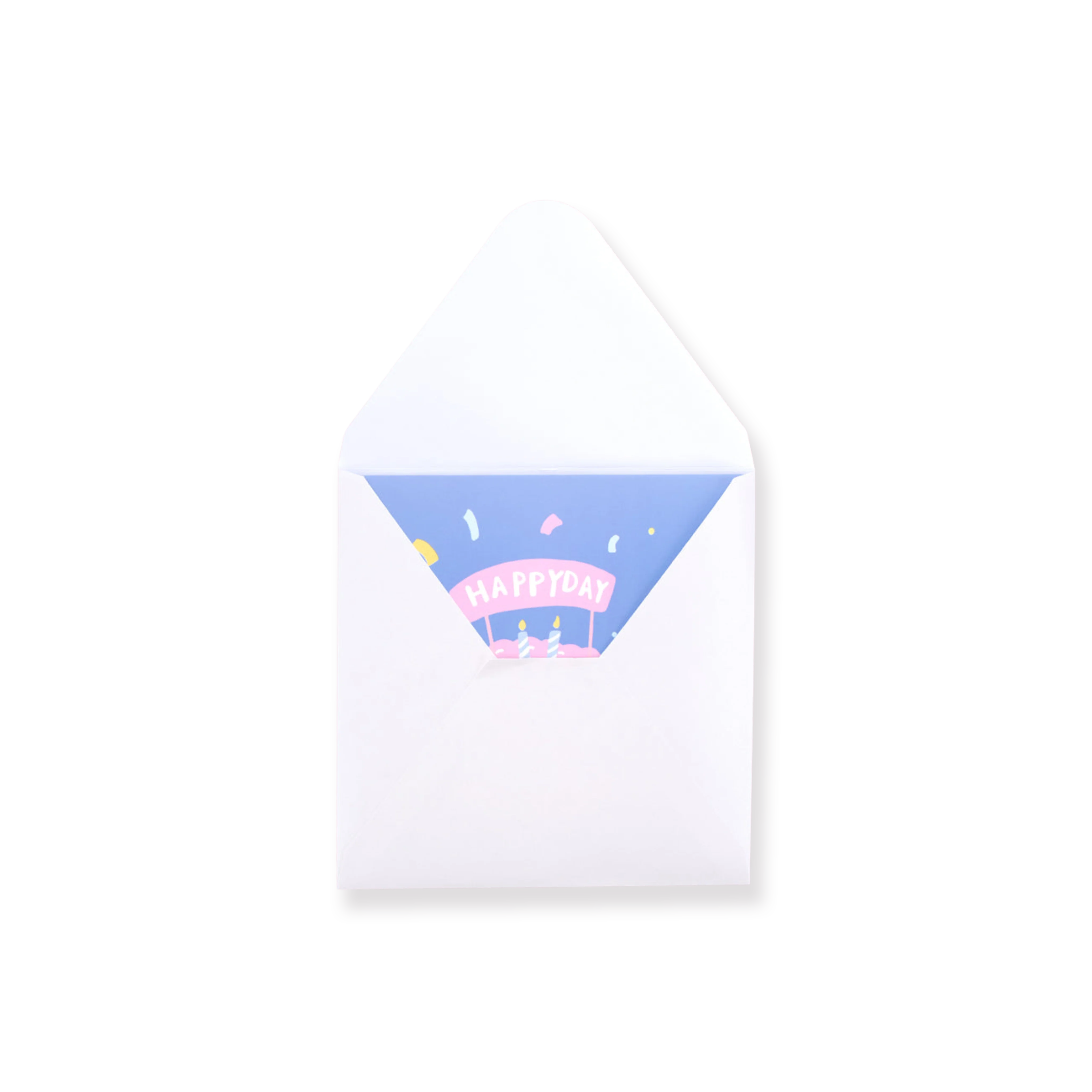 Bear & Bunny 3D Birthday Greeting Card - Blue - Image 4