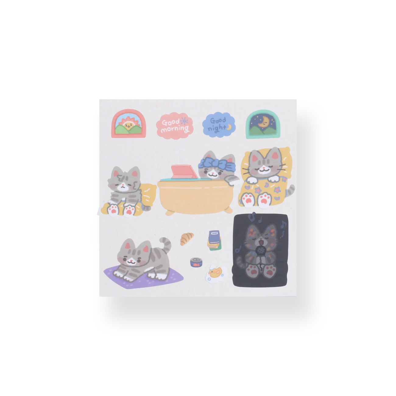 Bonito Cat's Today Stickers - Image 3