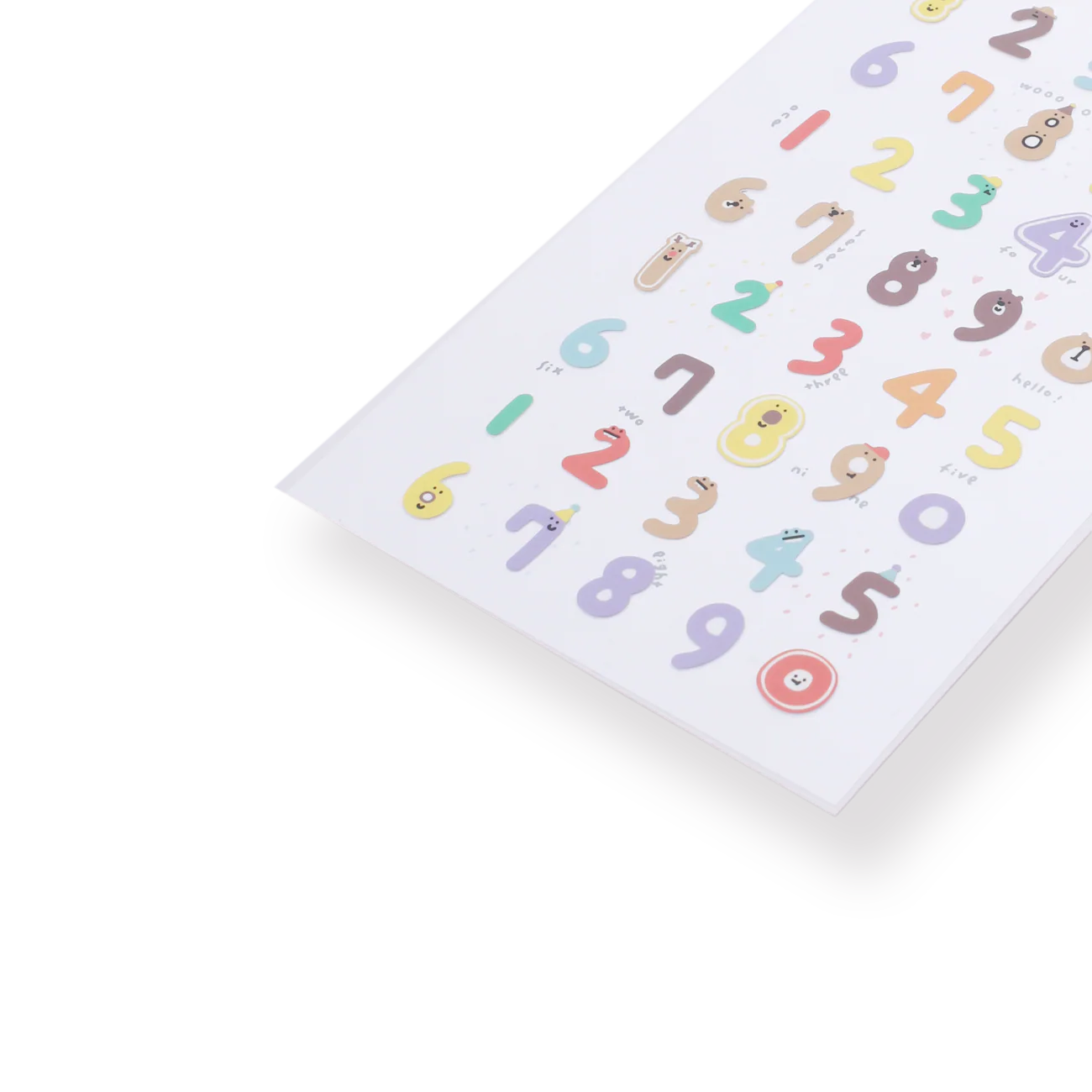 Bonito Number Stickers - Image 2