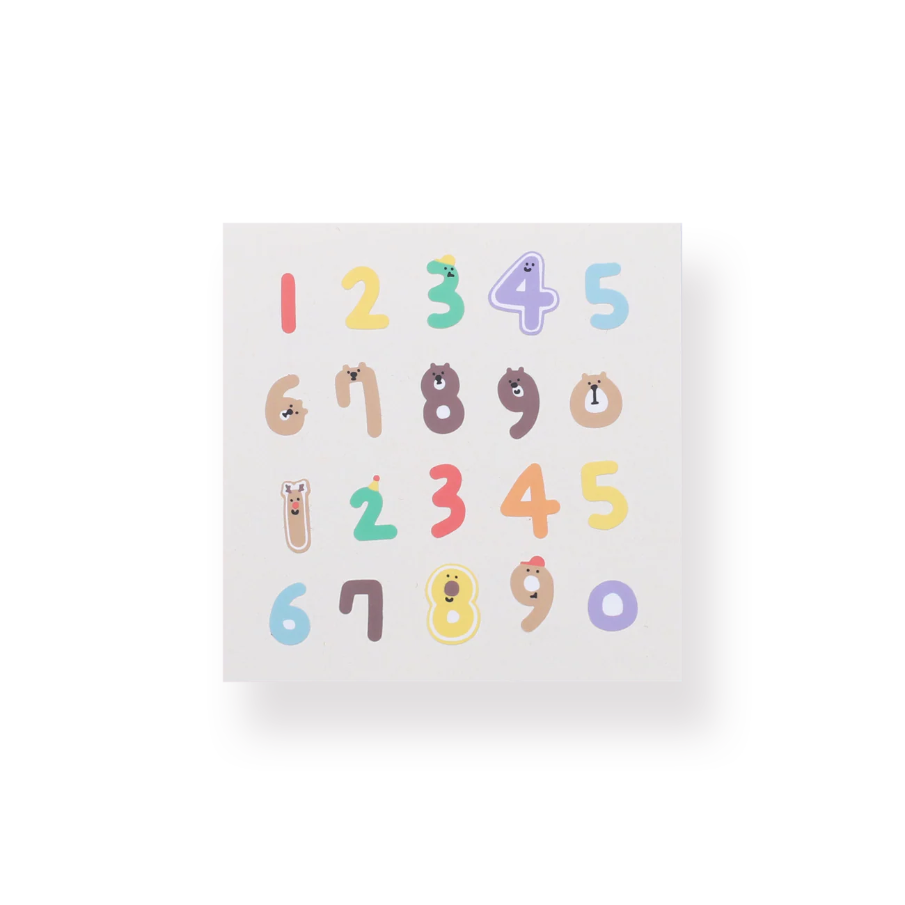 Bonito Number Stickers - Image 3