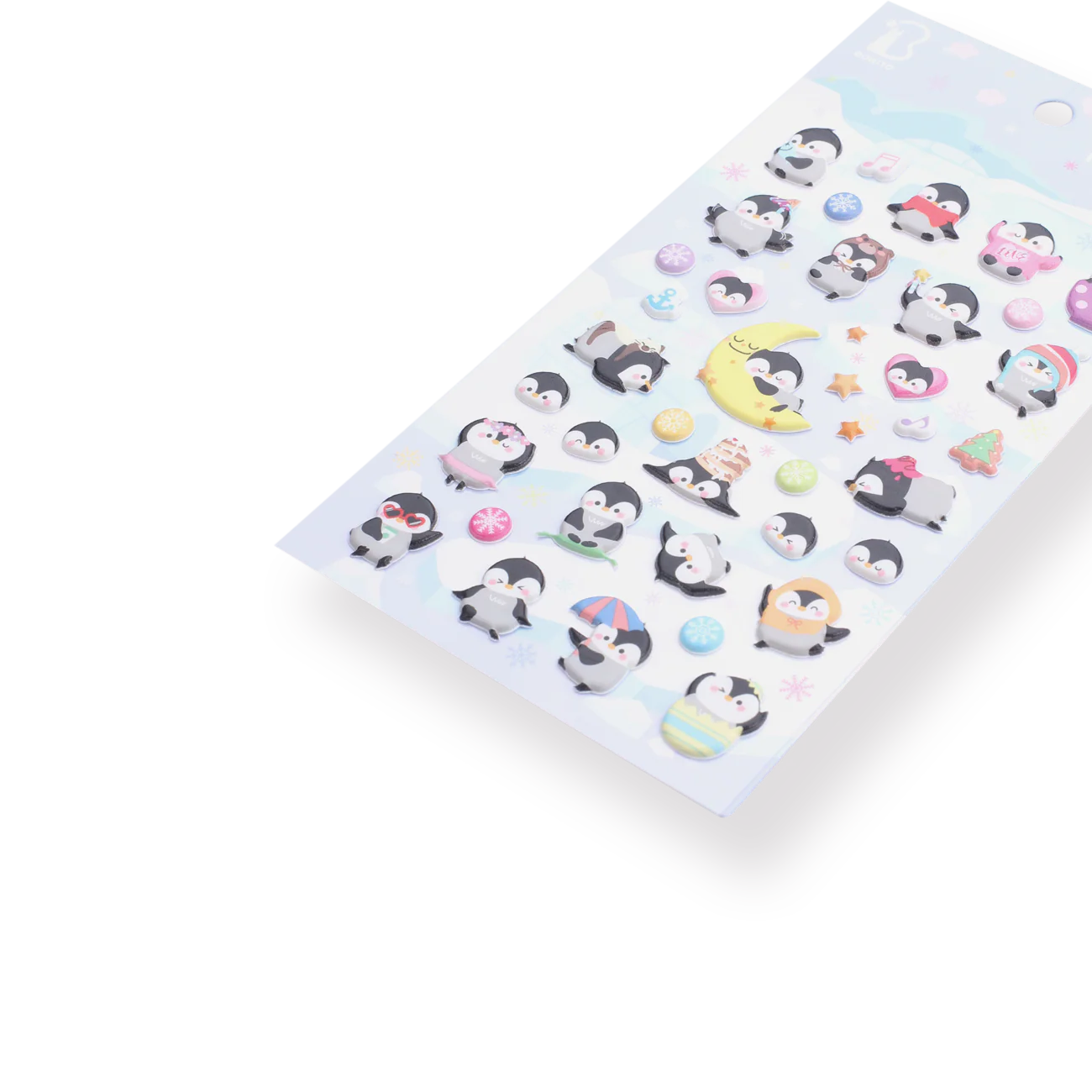 Bonito Snowlake Penguin Stickers - Image 2