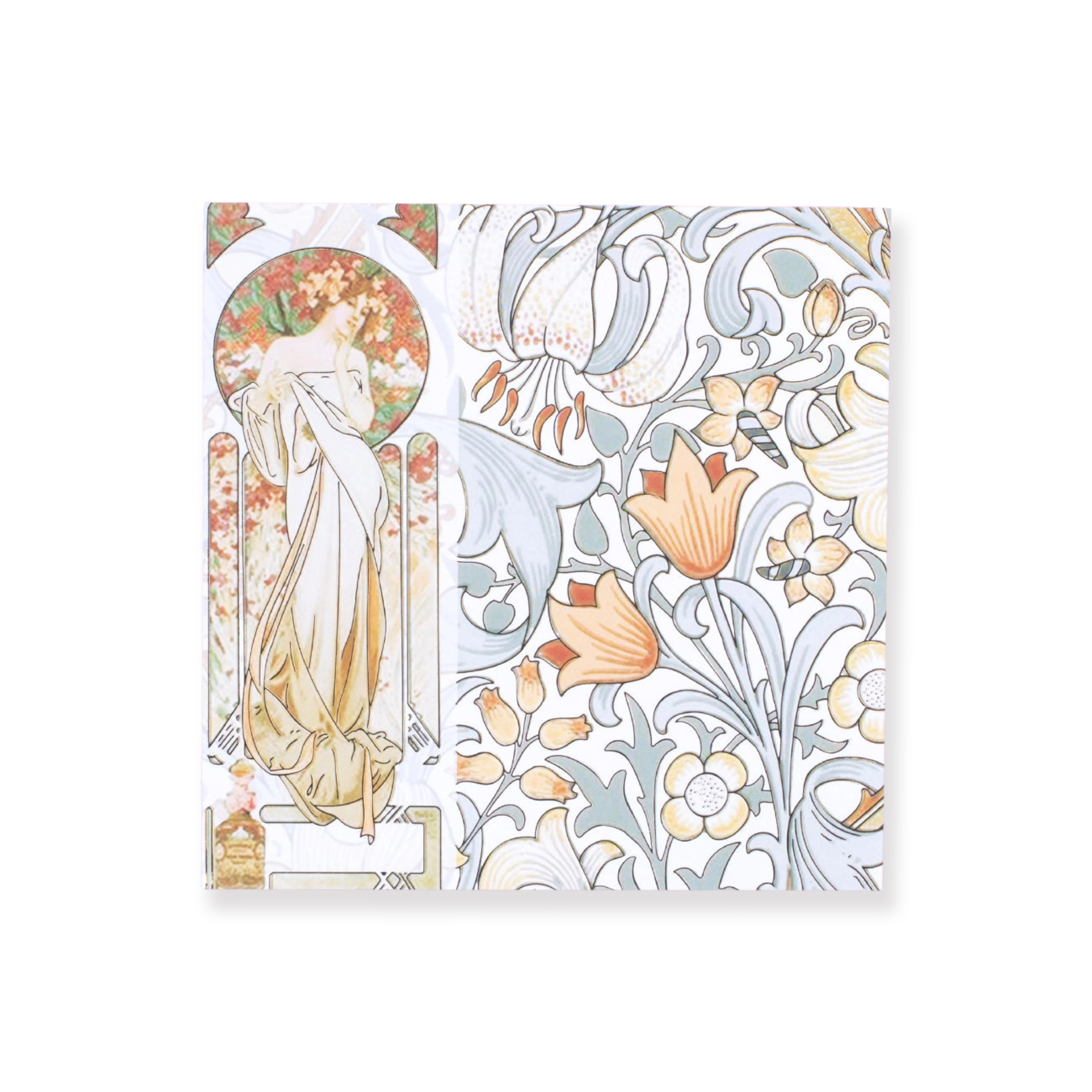 Bronzing Vintage Scrapbooking Paper - Flower - Image 5