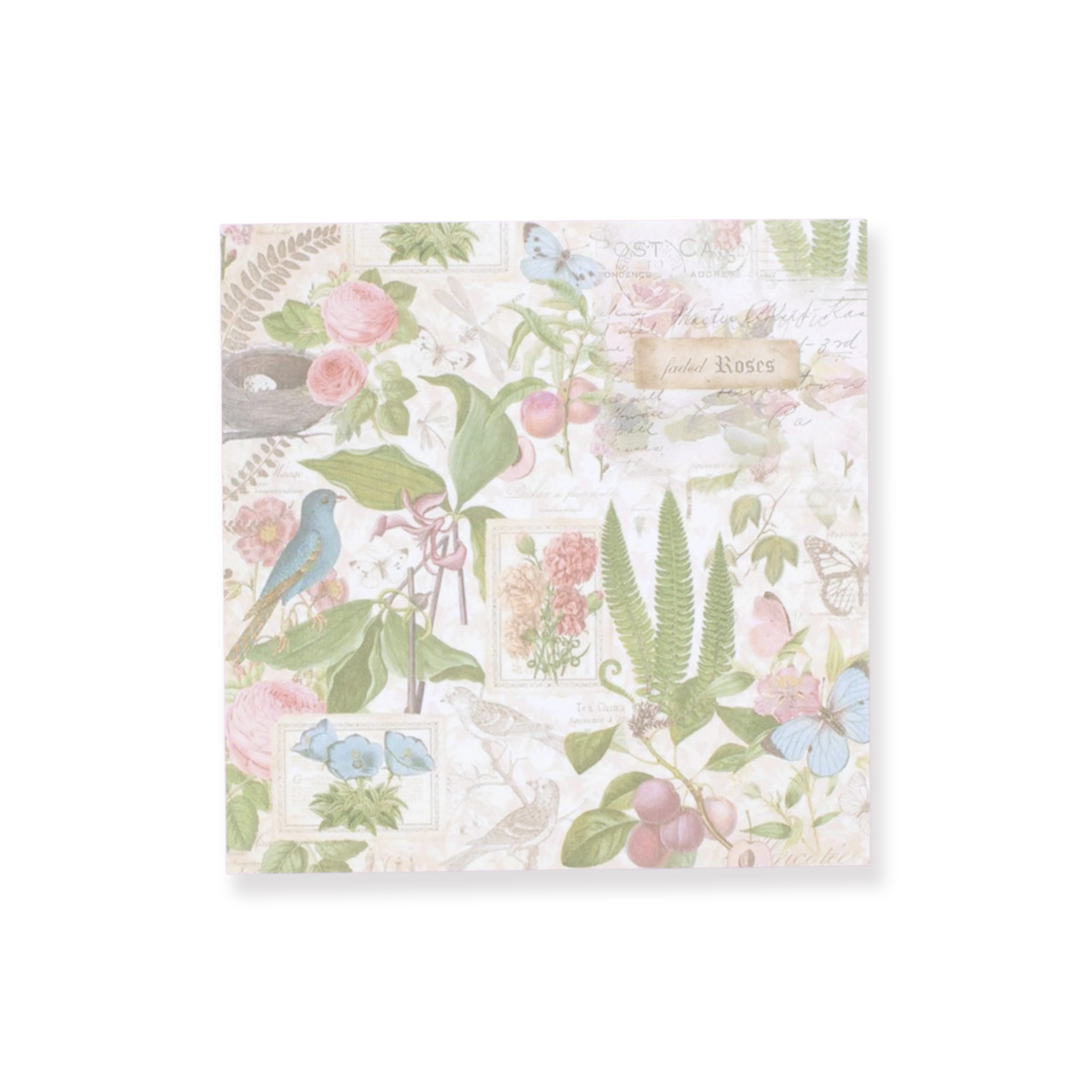 Bronzing Vintage Scrapbooking Paper - Plant - Image 6