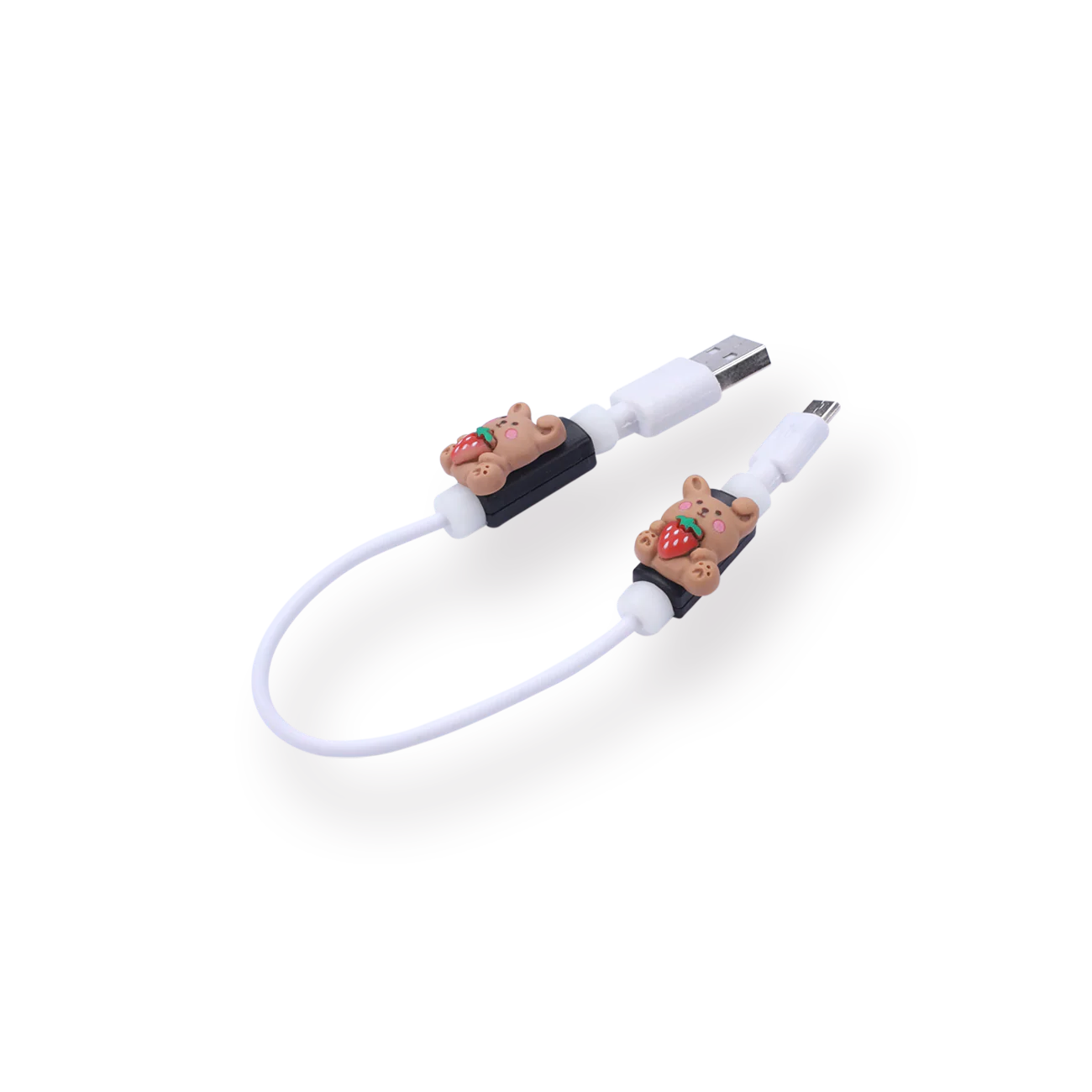 Bunny Cable Protector - Strawberry - Image 4