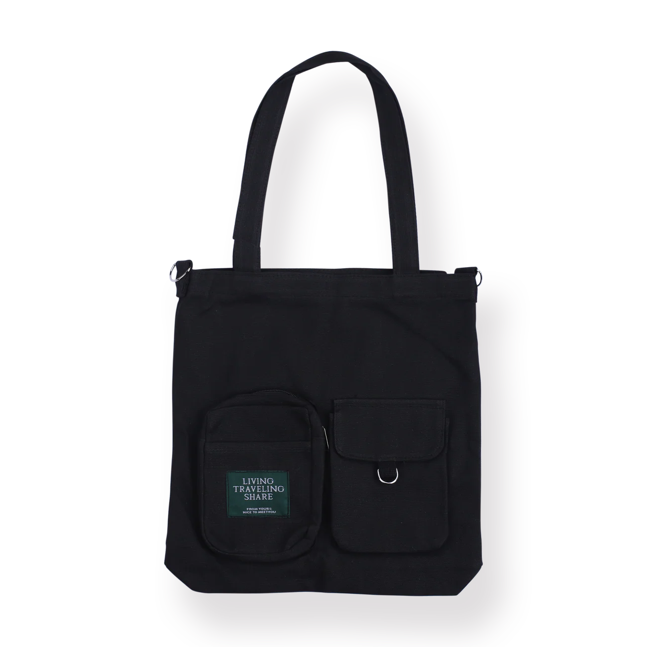 Campus Shoulder Bag - Black