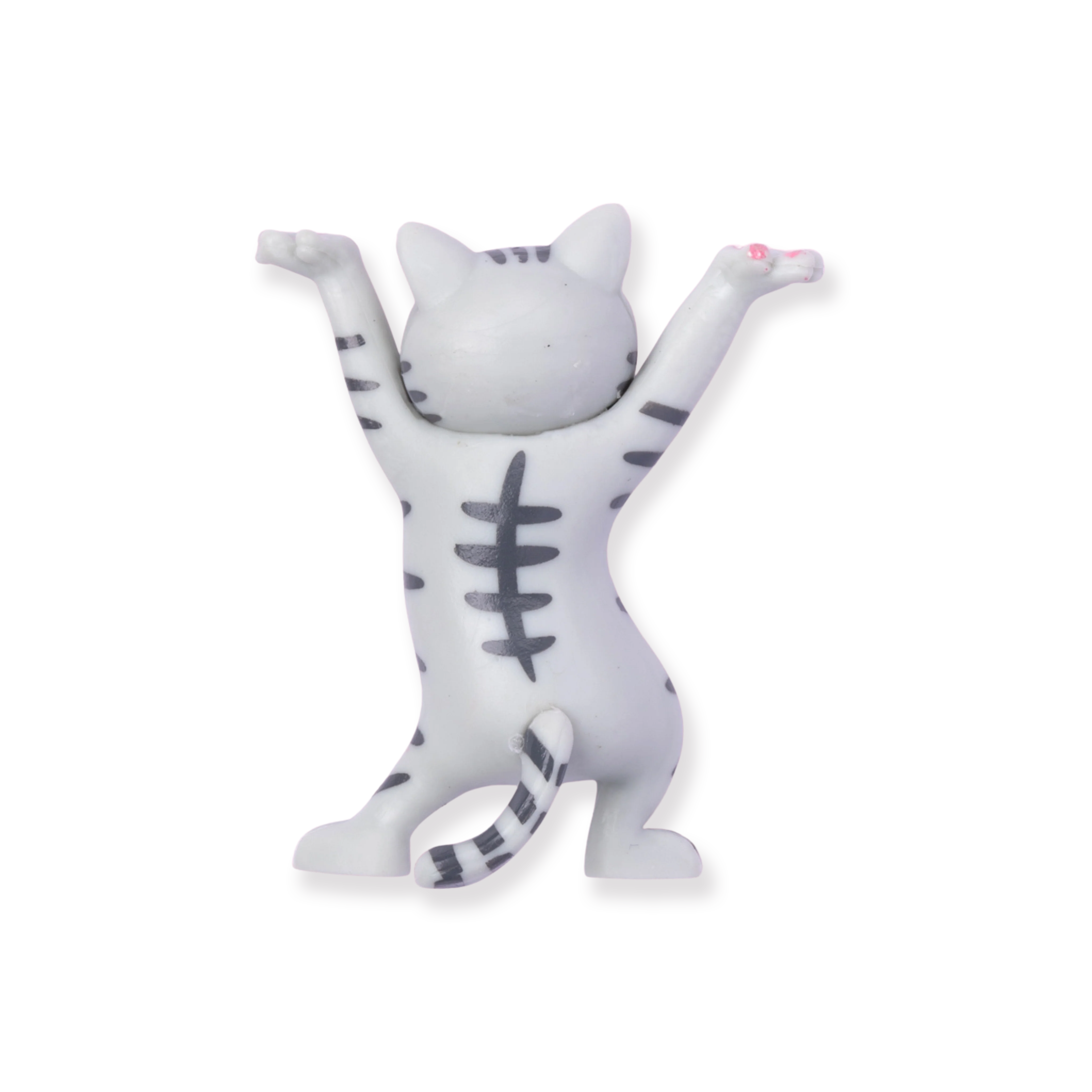 Cat AirPods Holder - Gray - Image 3