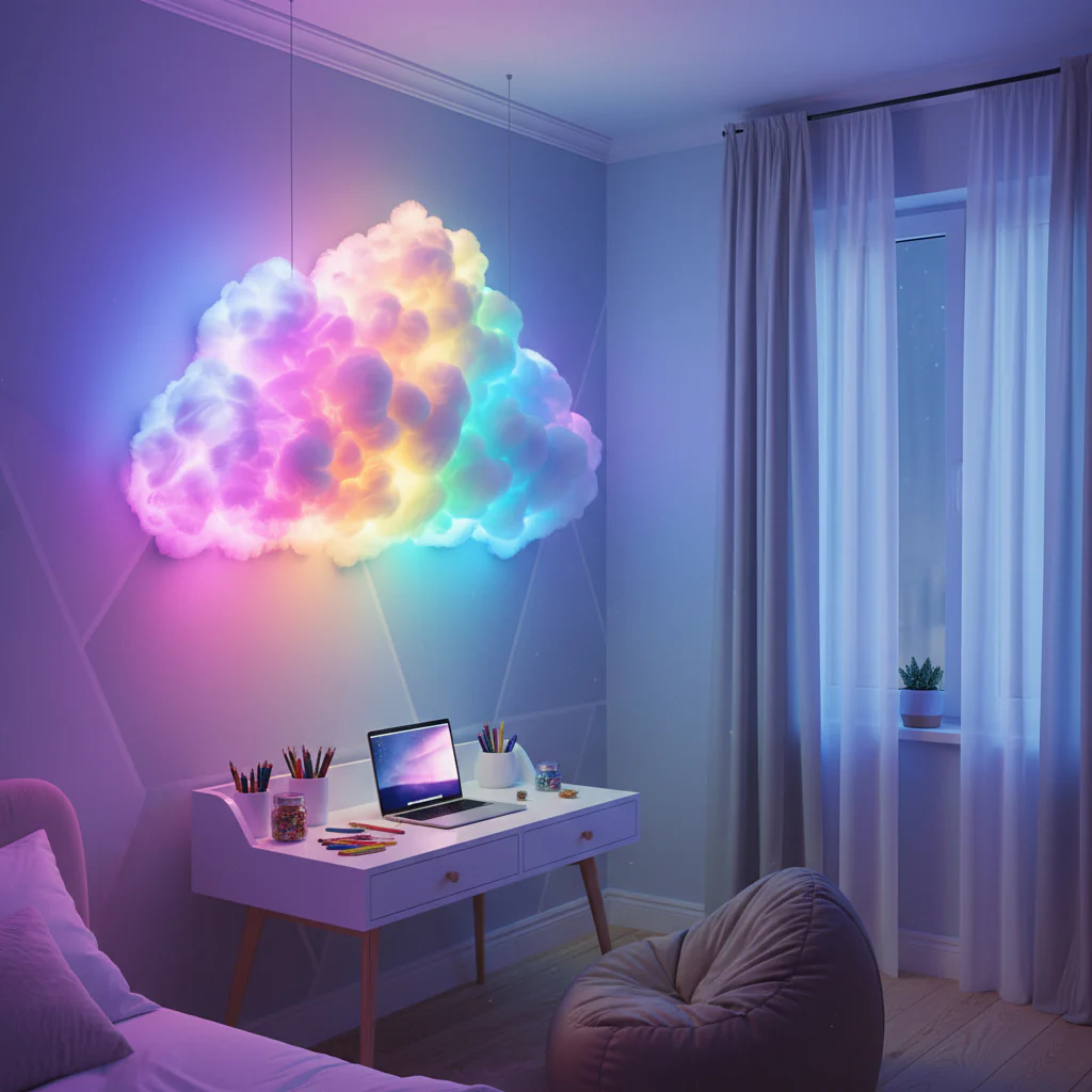 Cloud Lamp DIY Kit – Create Your Own Dreamy LED Cloud Light - Image 10