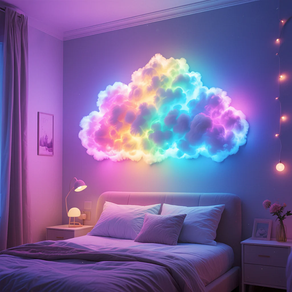 Cloud Lamp DIY Kit – Create Your Own Dreamy LED Cloud Light - Image 6