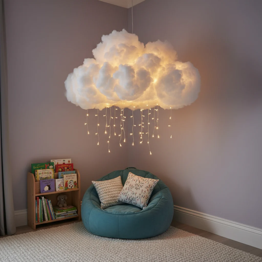 Cloud Lamp DIY Kit – Create Your Own Dreamy LED Cloud Light - Image 8