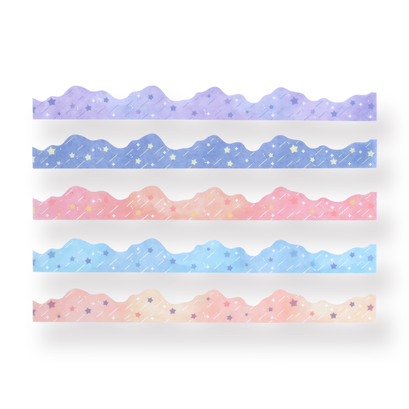 Colorful Decorative Sticker - Clouds