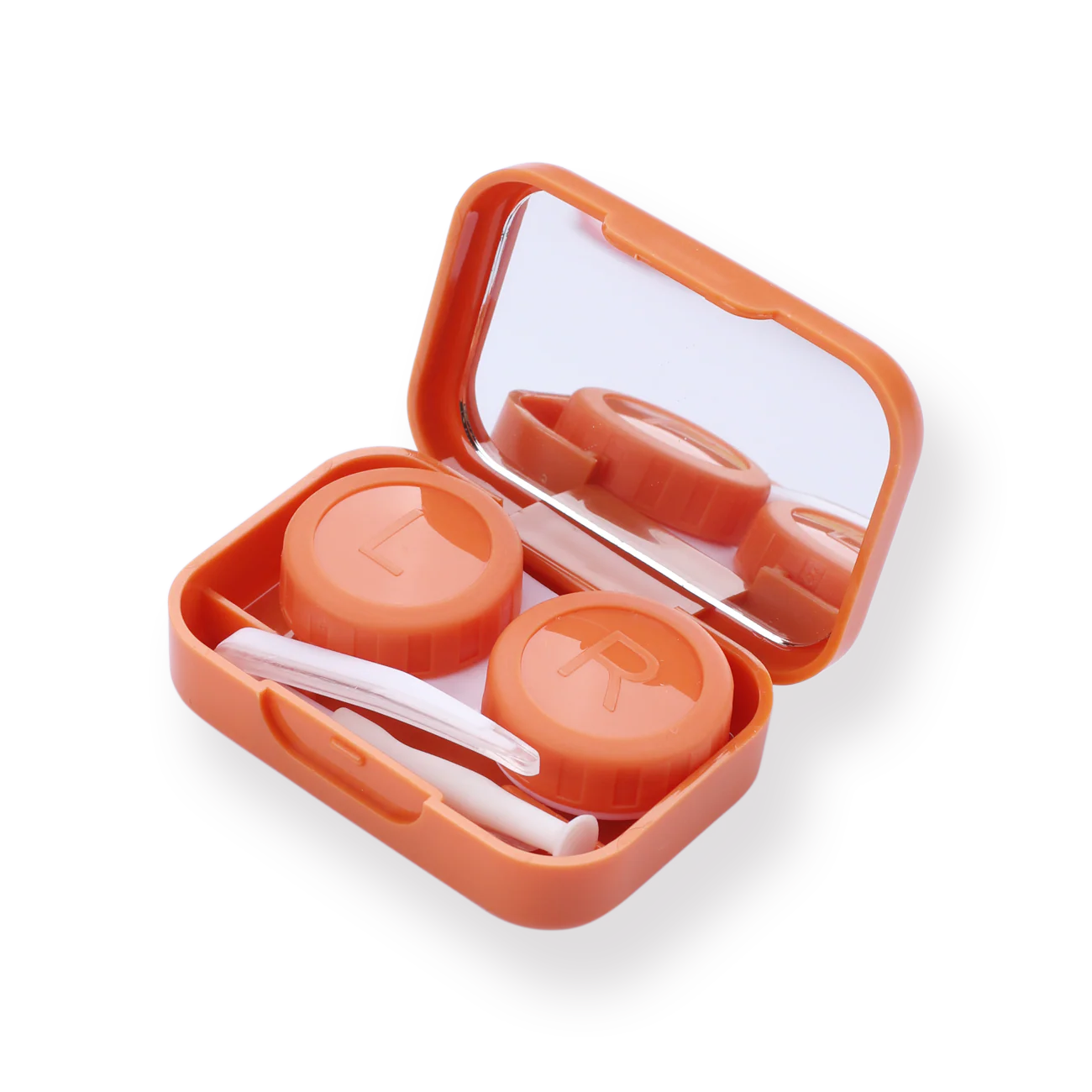 Contact Lens Case - Orange Bear - Image 2
