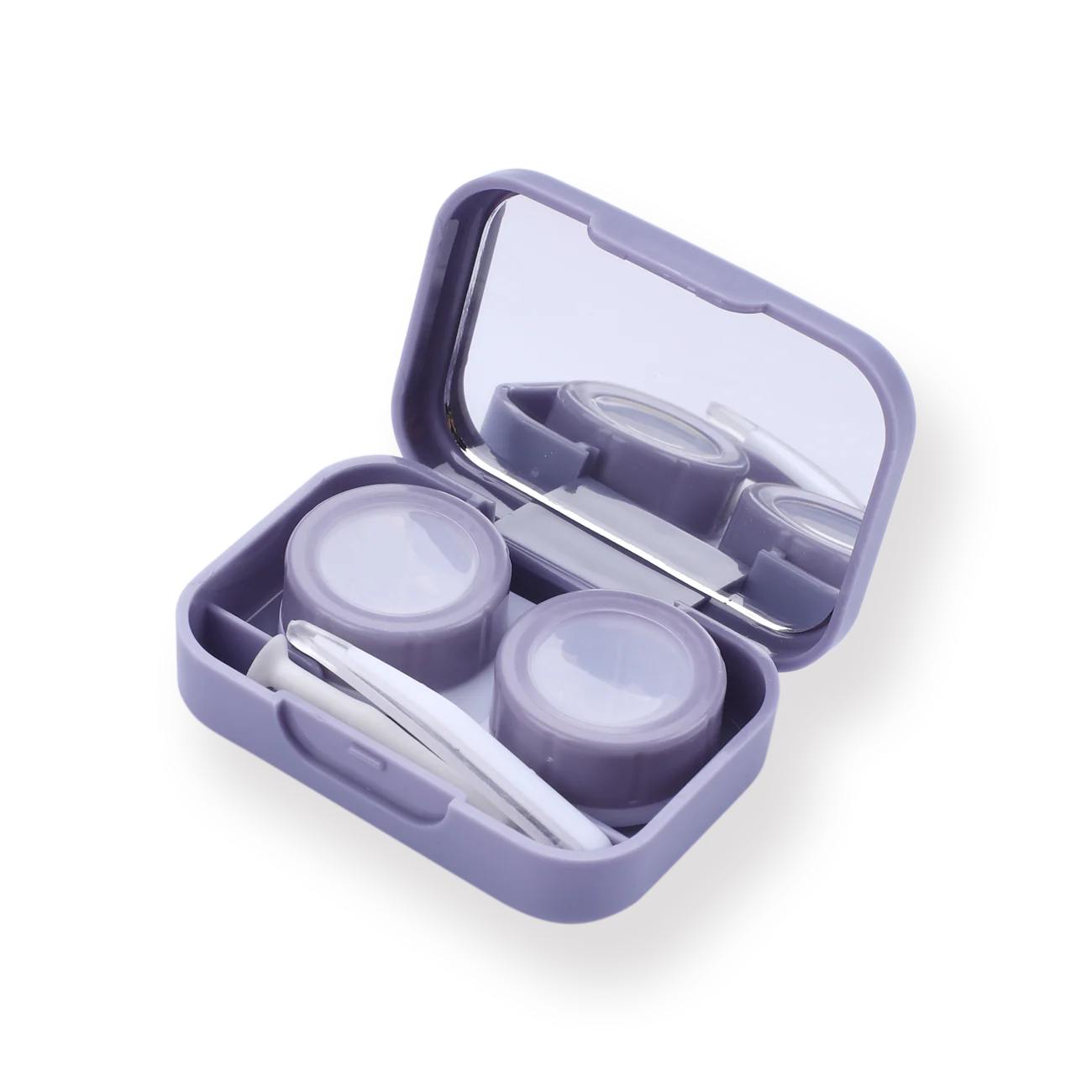 Contact Lens Case - Purple Bear - Image 2