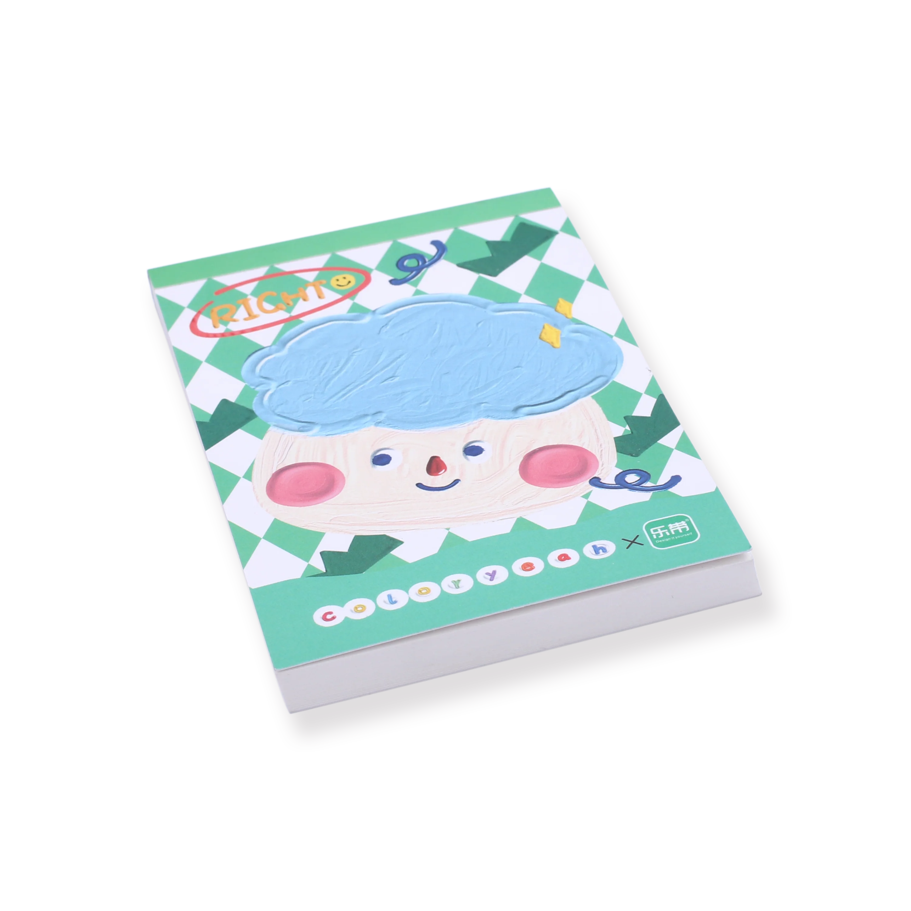 Cuttie Notepad - A7 - Green - Image 2