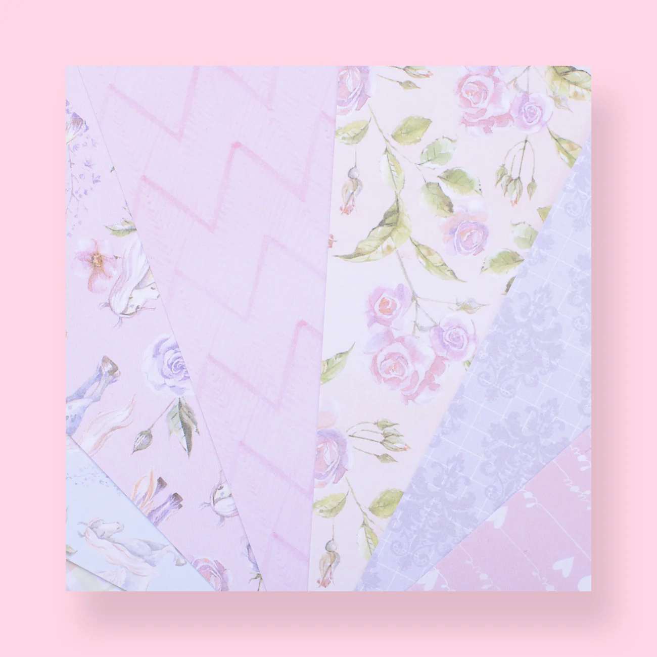 Deco Scrapbooking Paper Pack - Flower - Image 4