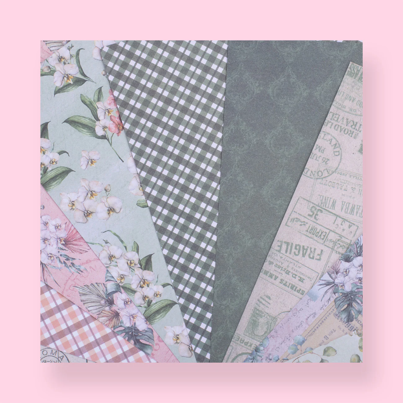 Deco Scrapbooking Paper Pack - Have A Good Trip - Image 6