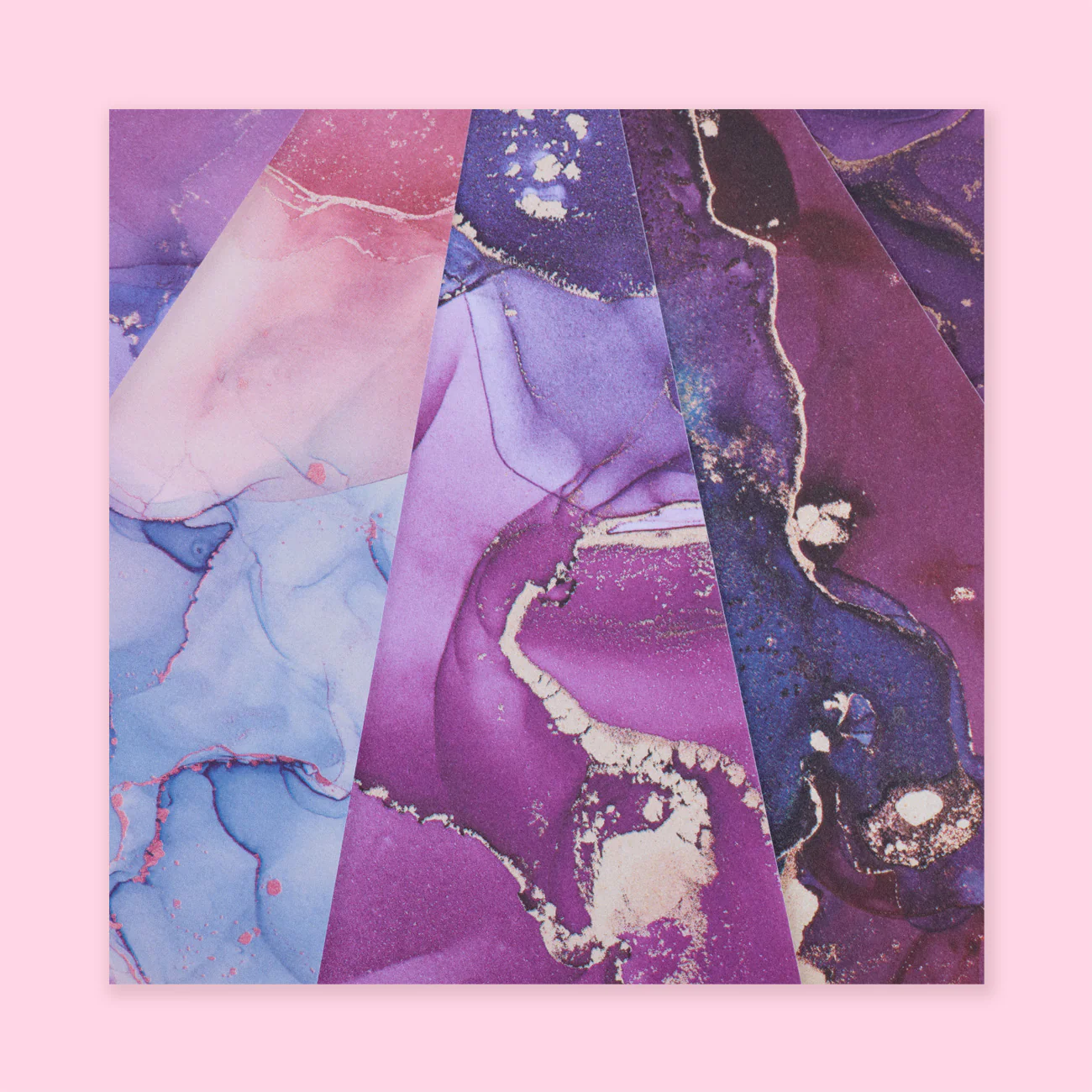 Deco Scrapbooking Paper Pack - Ink Drop - Image 5
