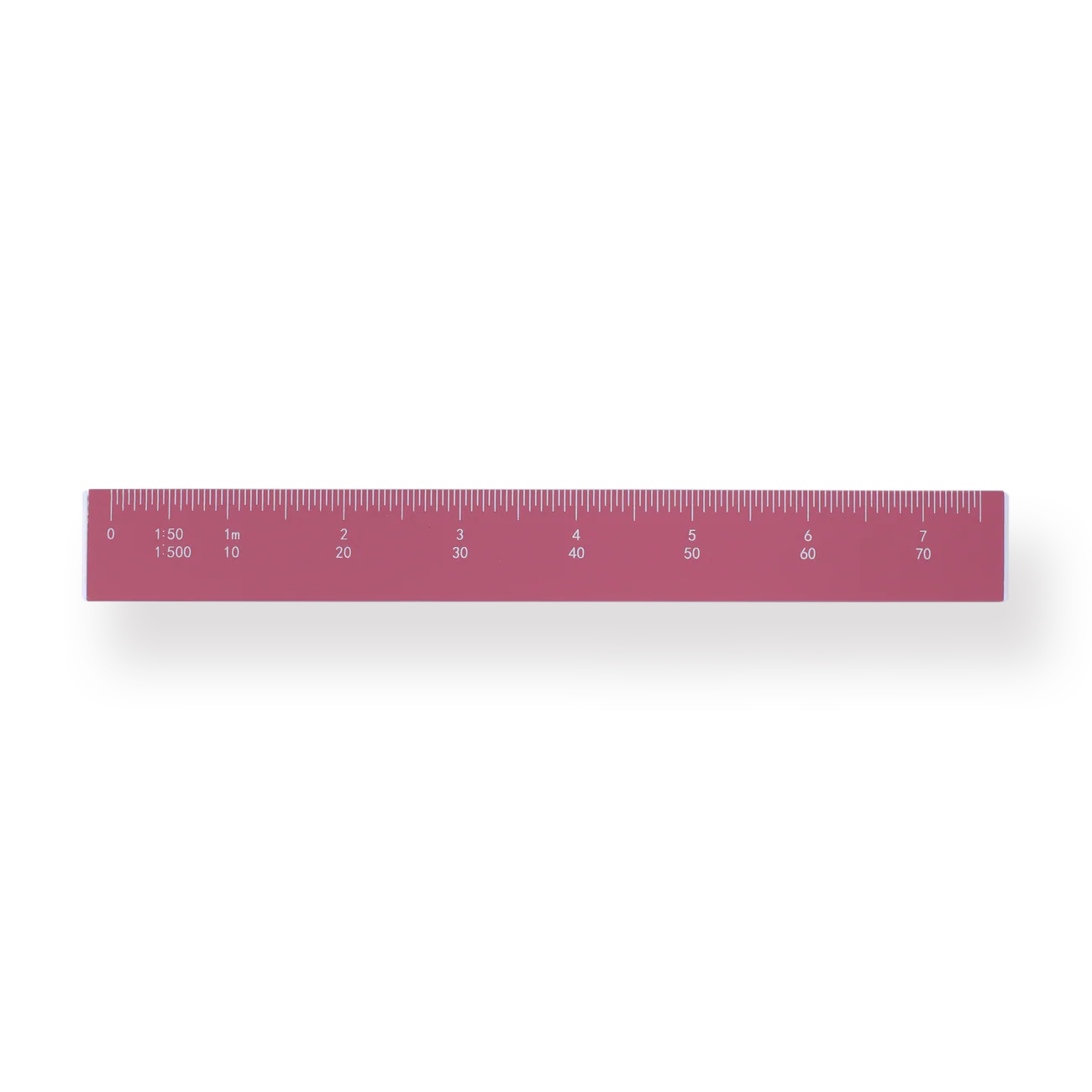 Double Scale Ruler & Pen - Red - Image 4