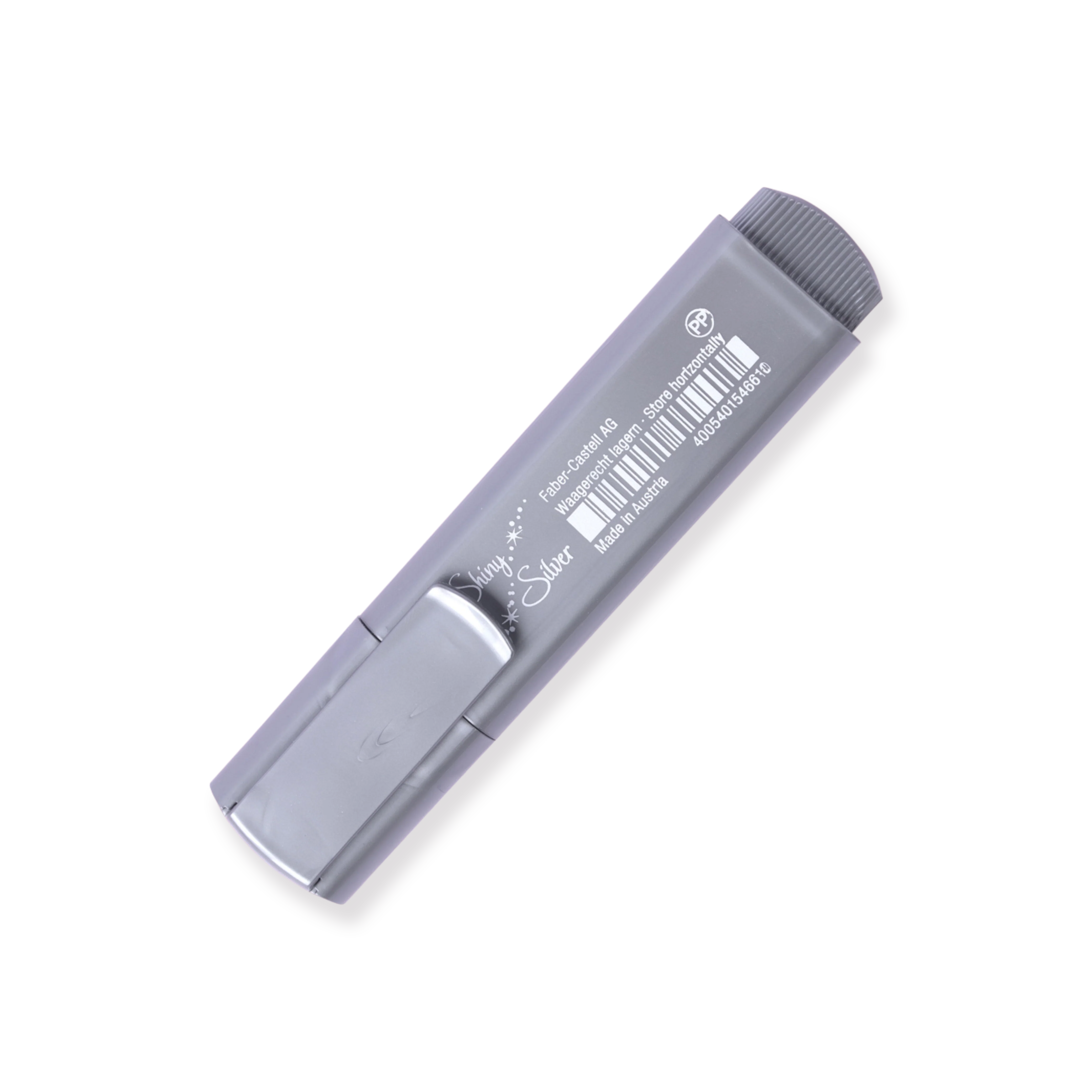 Faber-Castell Highlighter Textliner 46 Metallic - Shiny Silver - Image 3