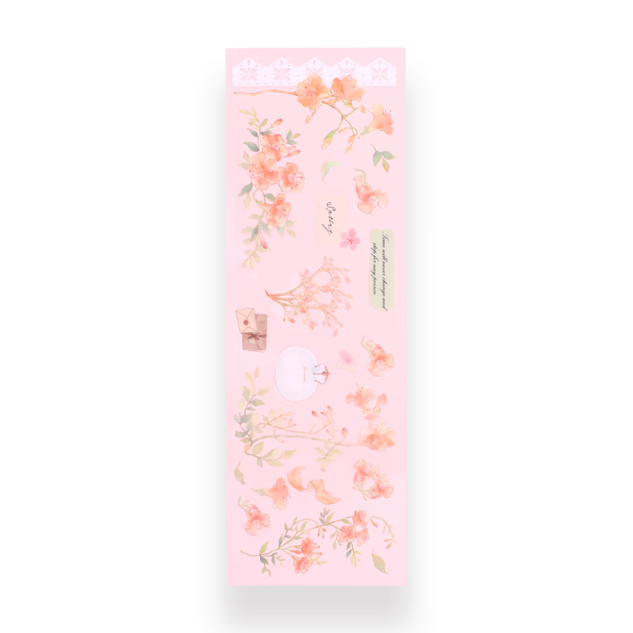 Flower Realm Stickers - Orange - Image 4