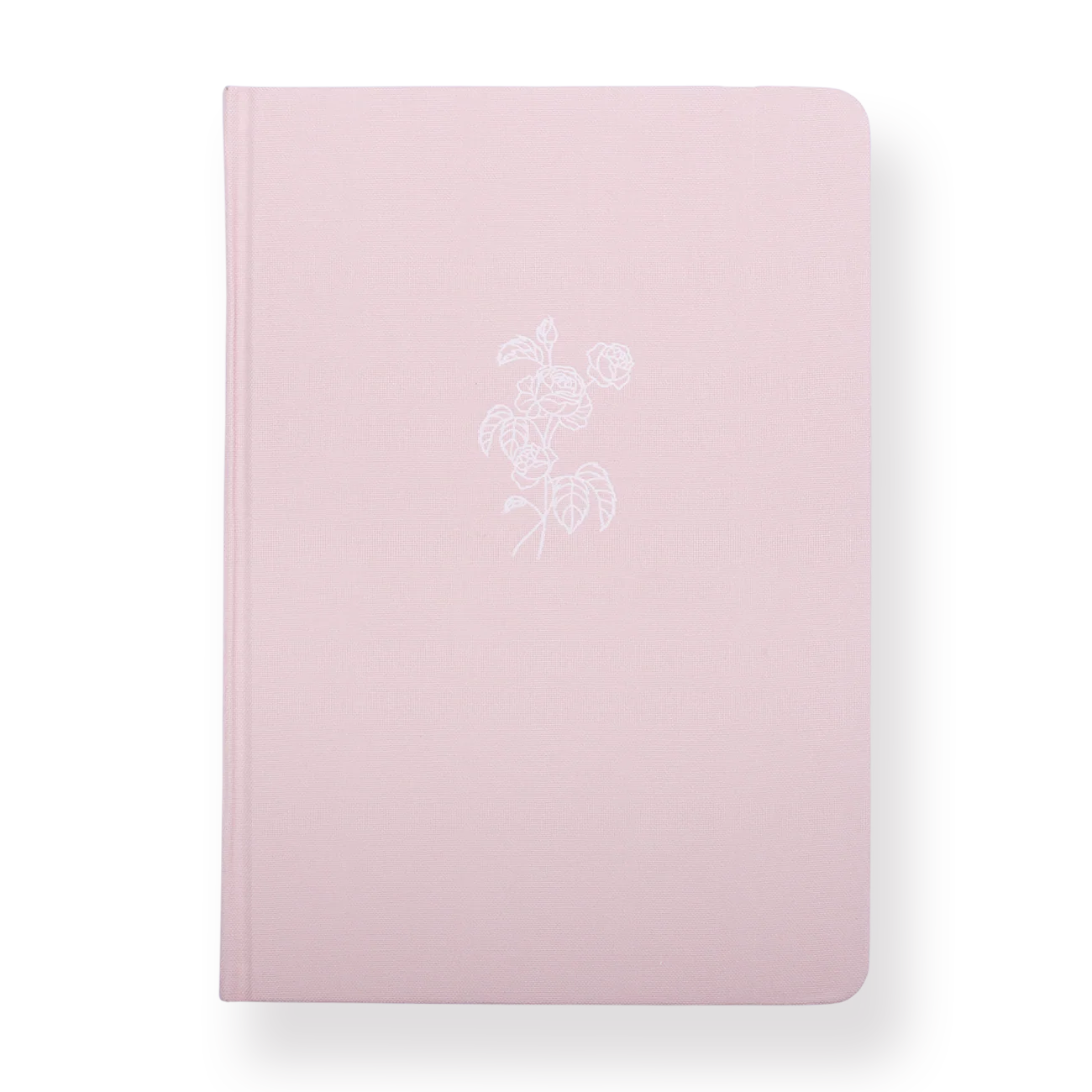 Flowers Notebook - A5 - Dot Grid - Pink