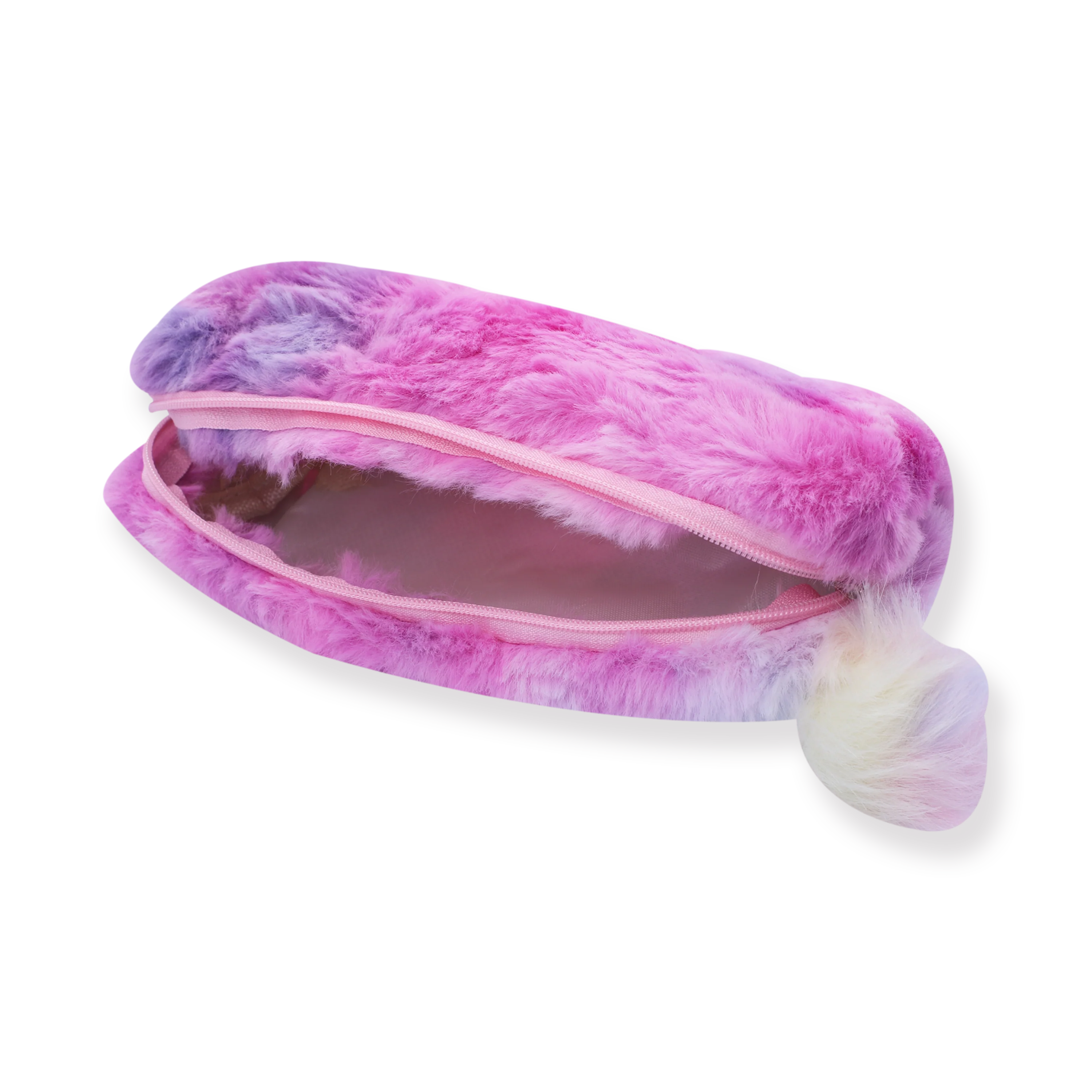 Fluffy Pencil Case - Gradient Purple - Image 2