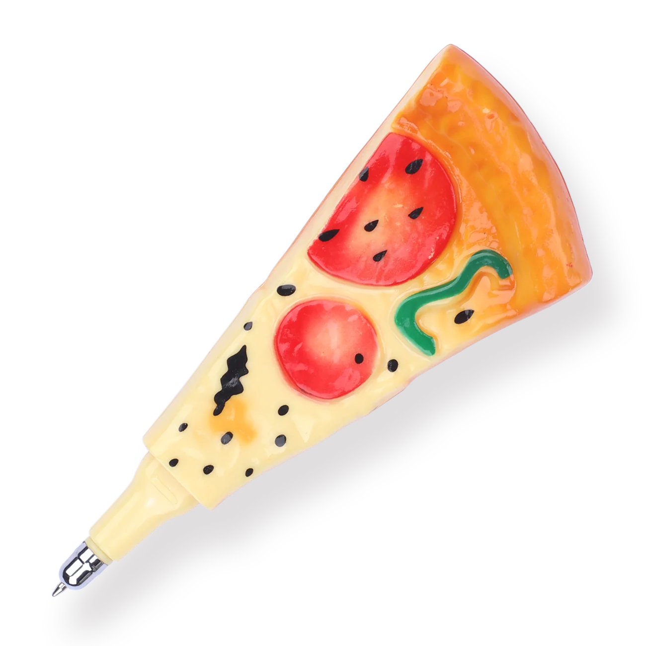 Food-shaped Gel Pen - 0.5 mm - Pizza - Image 3