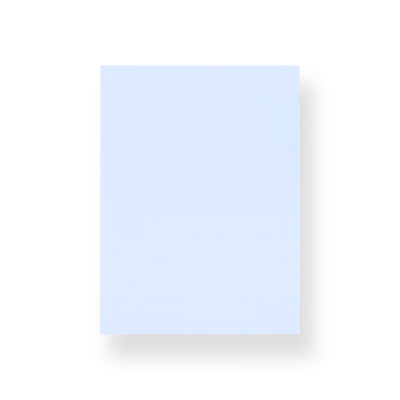 Free Cut Sticky Memo Pad - Sky Blue