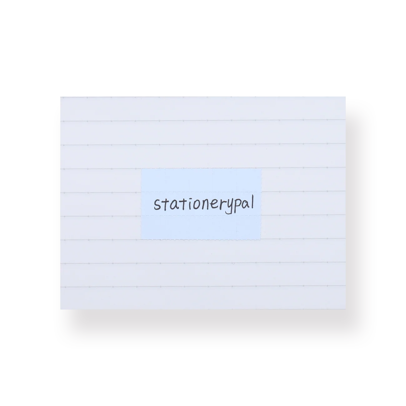 Free Cut Sticky Memo Pad - Sky Blue - Image 4
