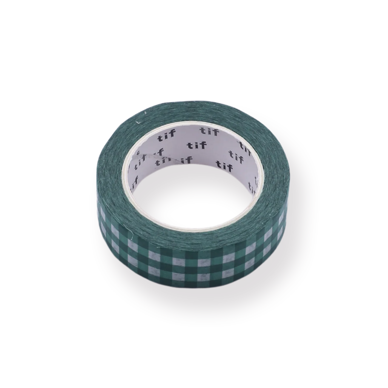 Gingham Washi Tape - Green - Image 2