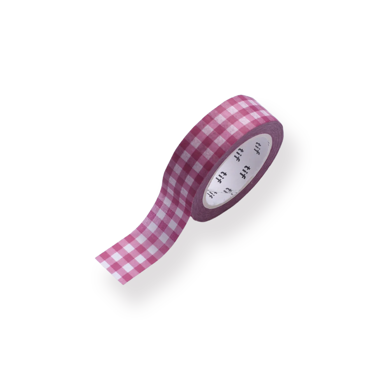 Gingham Washi Tape - Magenta