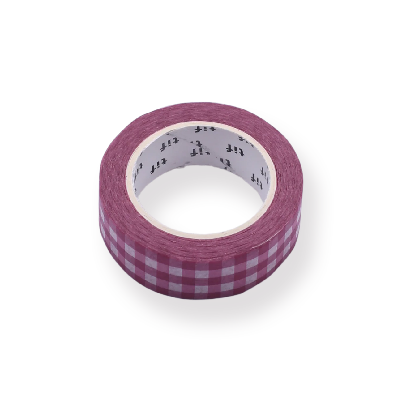 Gingham Washi Tape - Magenta - Image 2