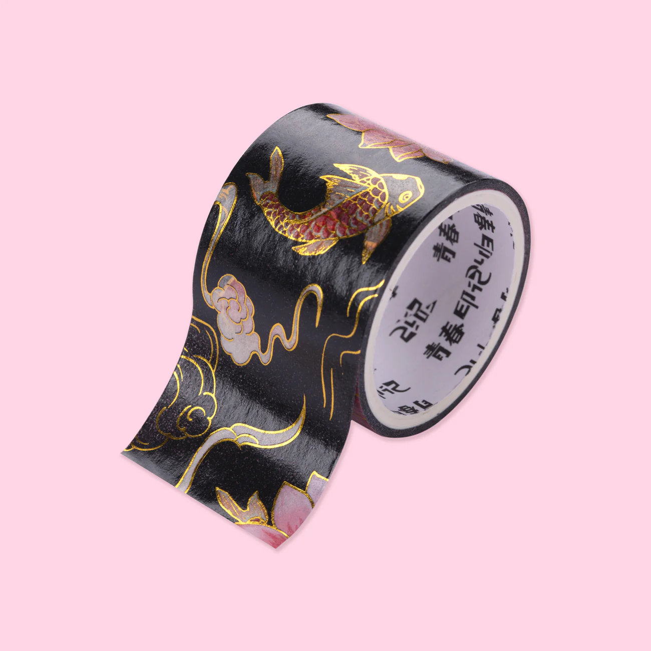 Gold Foil Japanese Retro Washi Tape - Set of 6 - Spring Mountain - Image 6