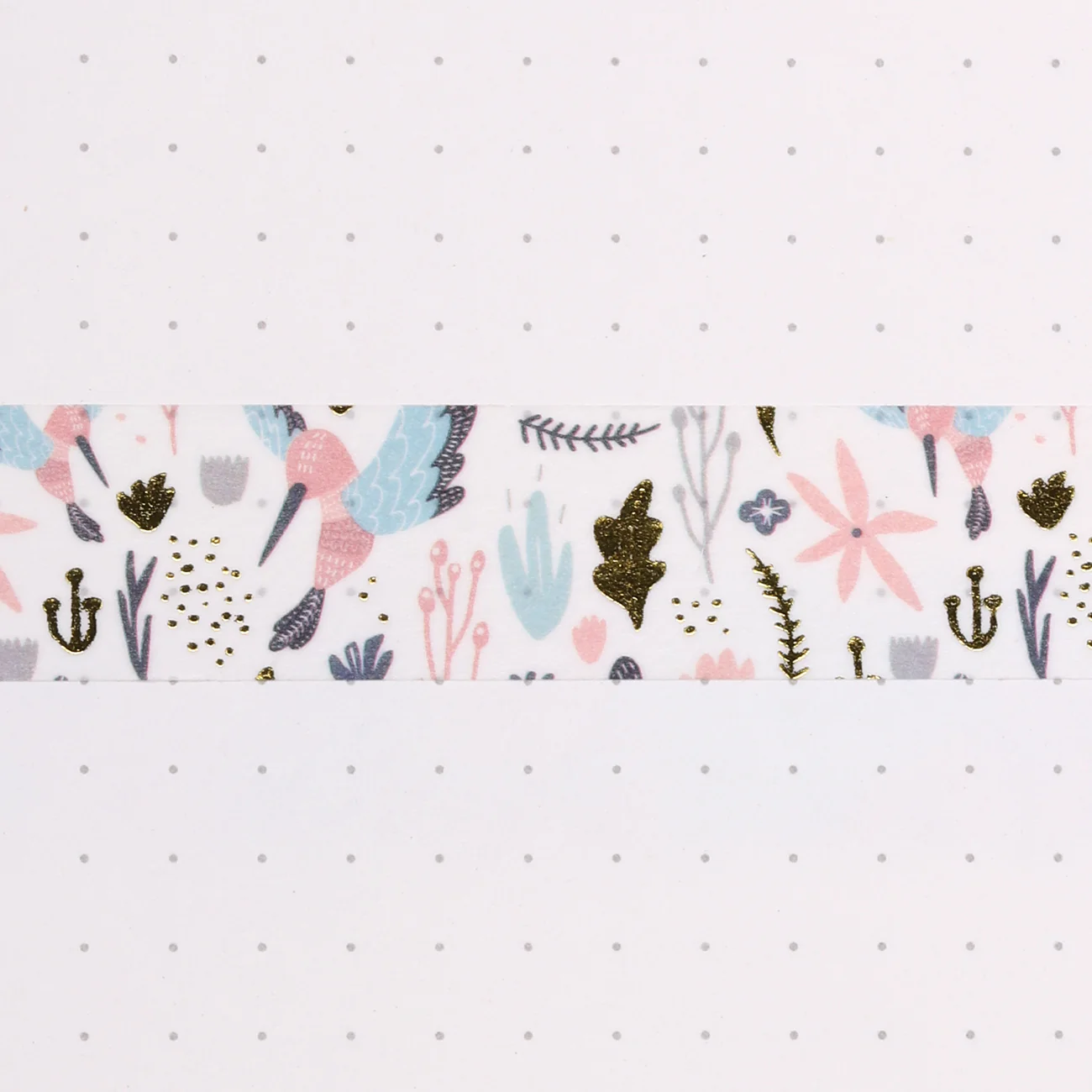Gold Foil Washi Tape - Brid - Image 2