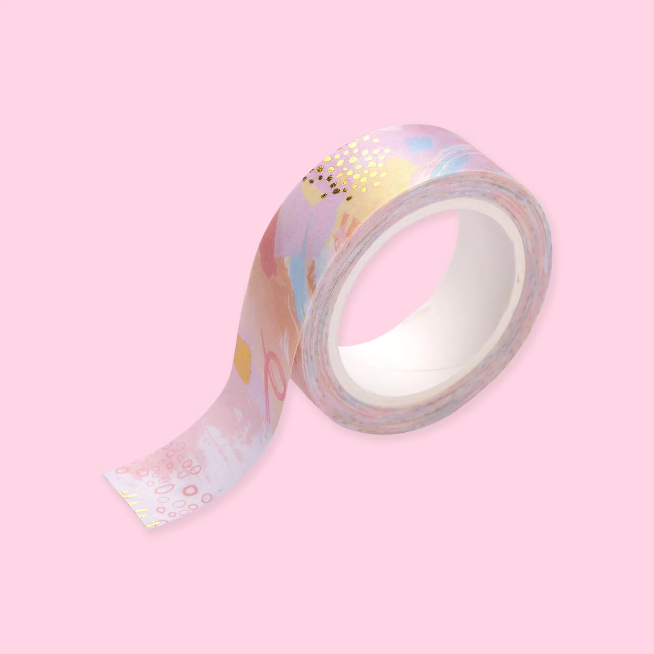Gold Foil Washi Tape - Oil Painting