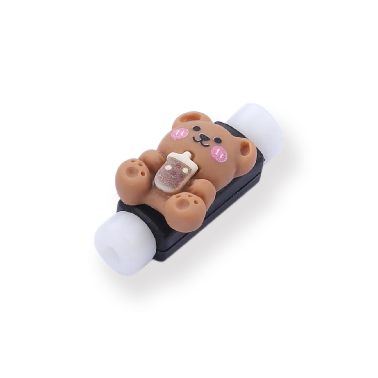 Grizzly Bear Cable Protector - Bubble Tea - Image 2