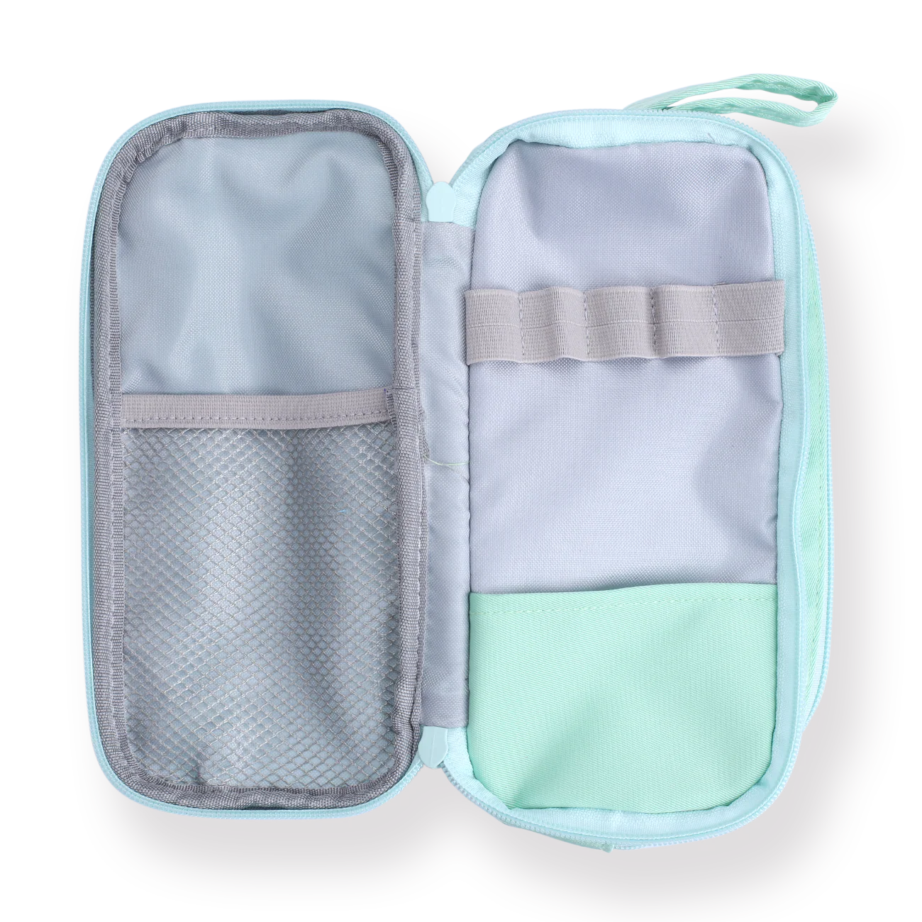 Handheld Large Capacity Pencil Case - Green - Image 4