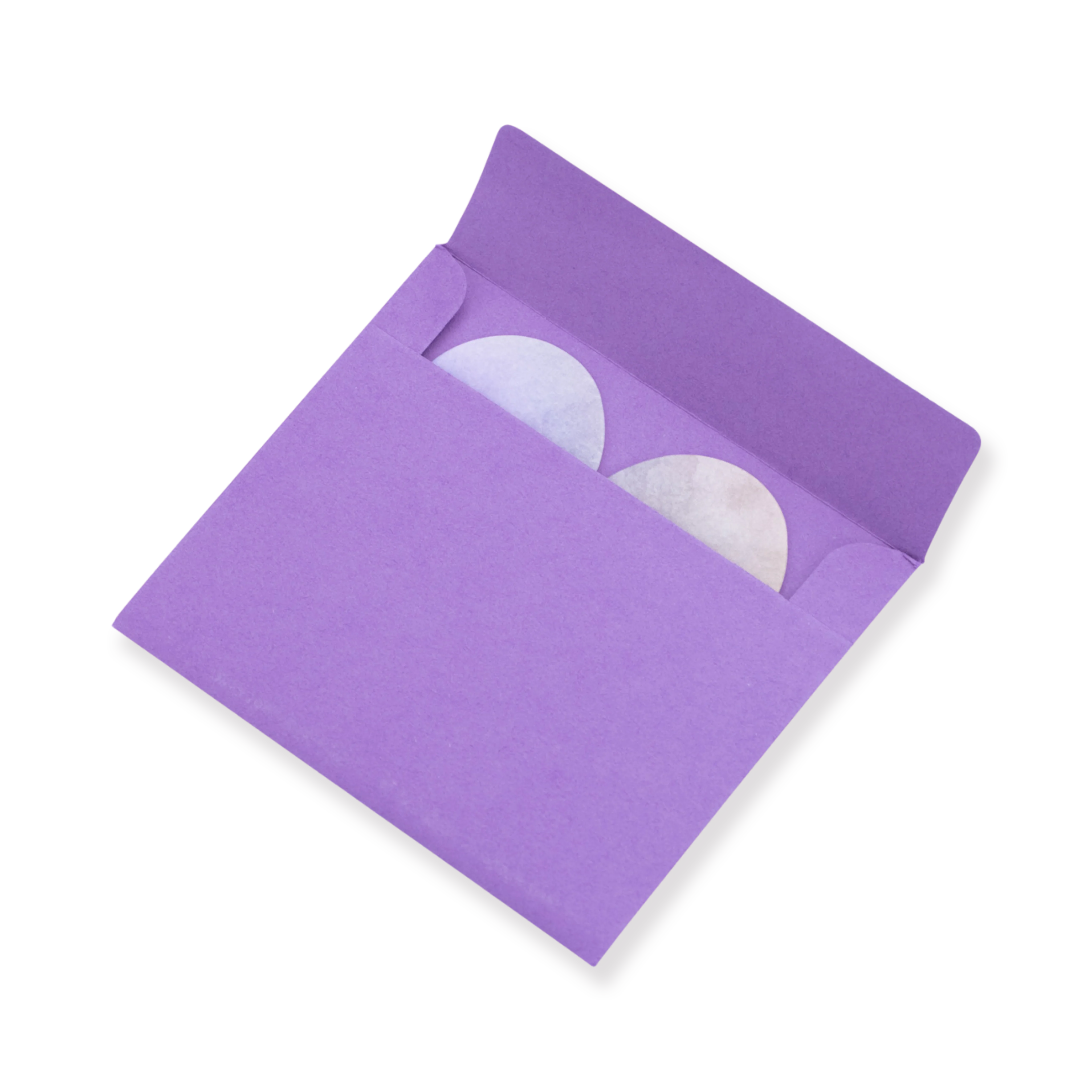 Heart Greeting Card With Envelope - Purple - Image 6
