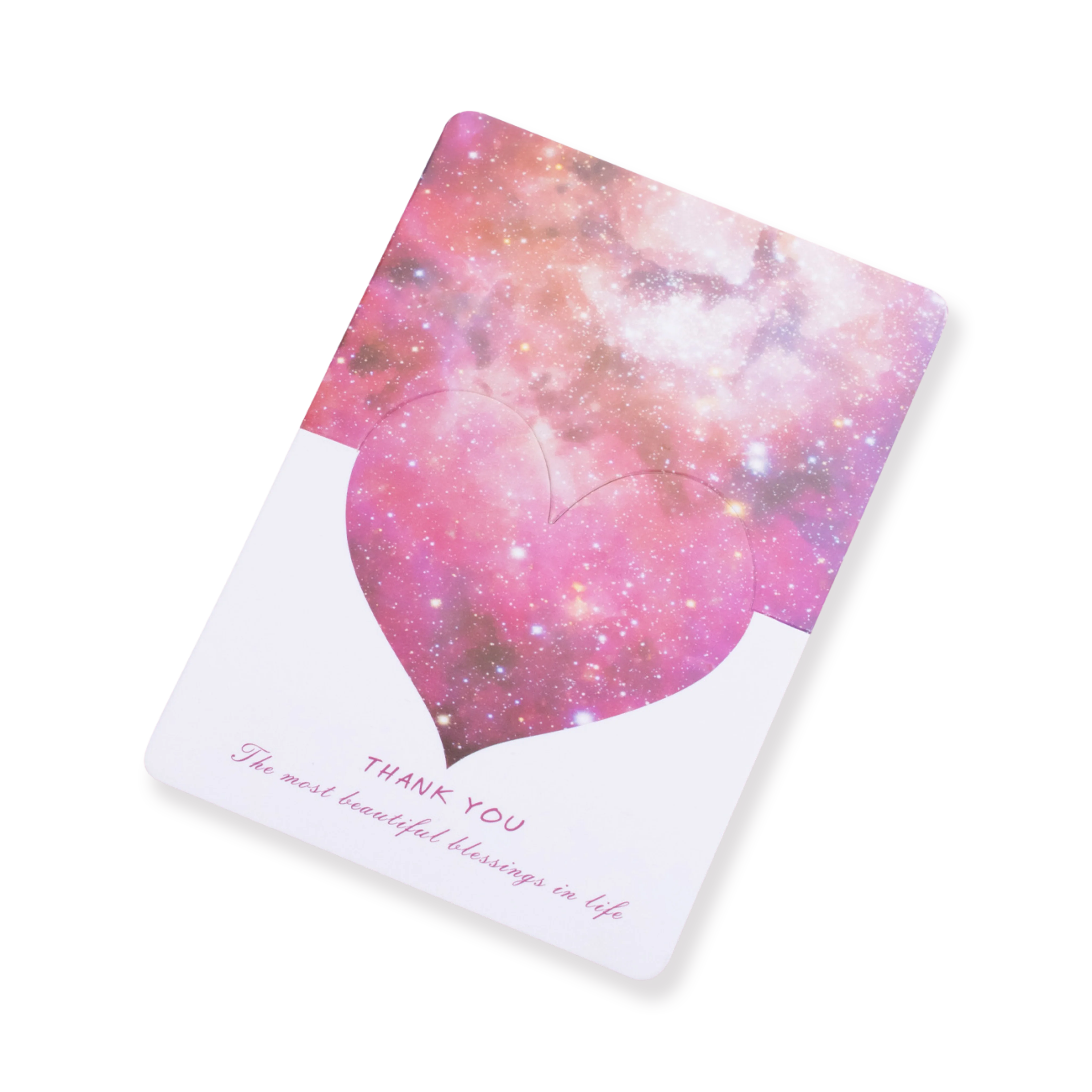 Heart Greeting Card With Envelope - Red - Image 3