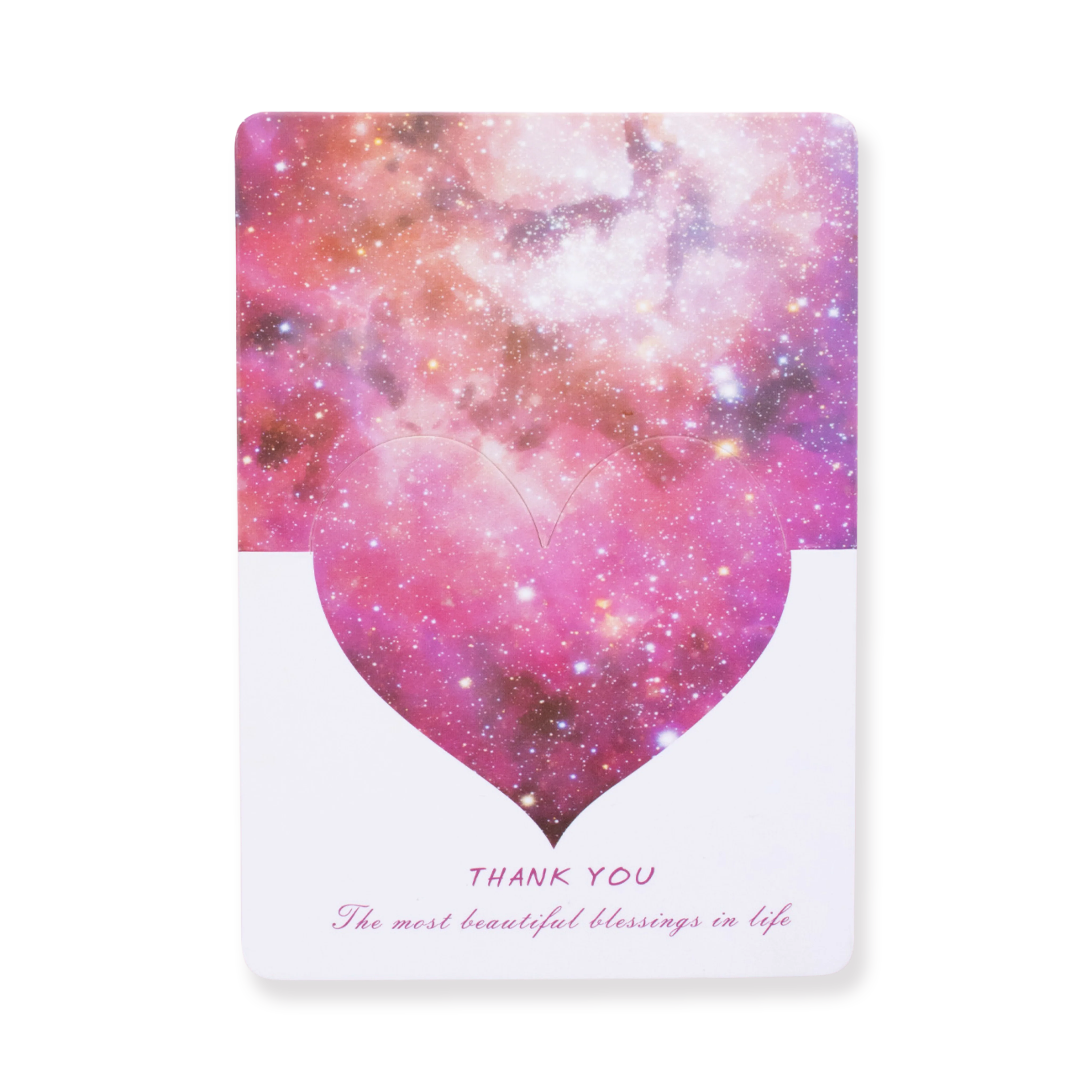 Heart Greeting Card With Envelope - Red - Image 4