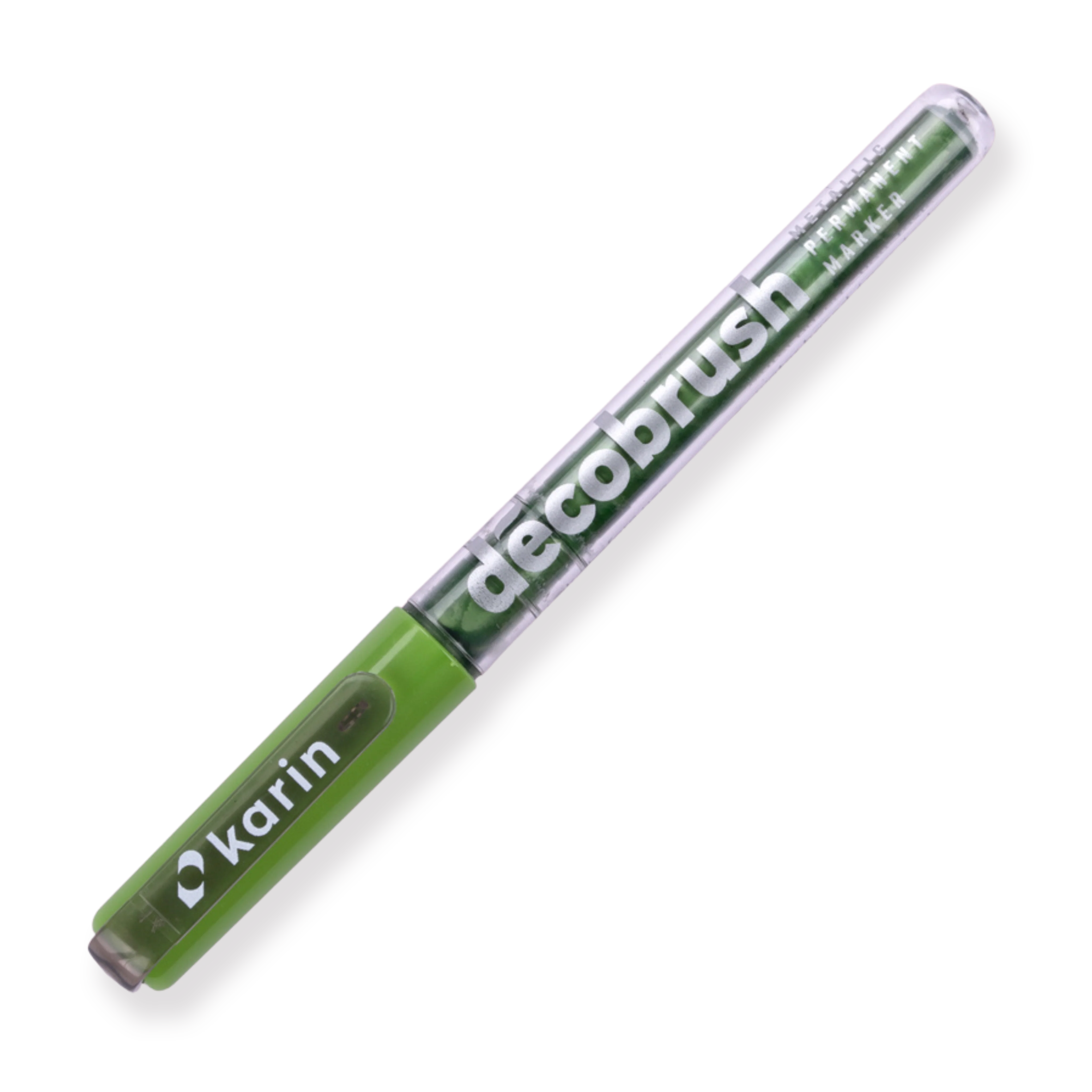 Karin Deco Brush Metallic Marker - Metallic LigAht Green