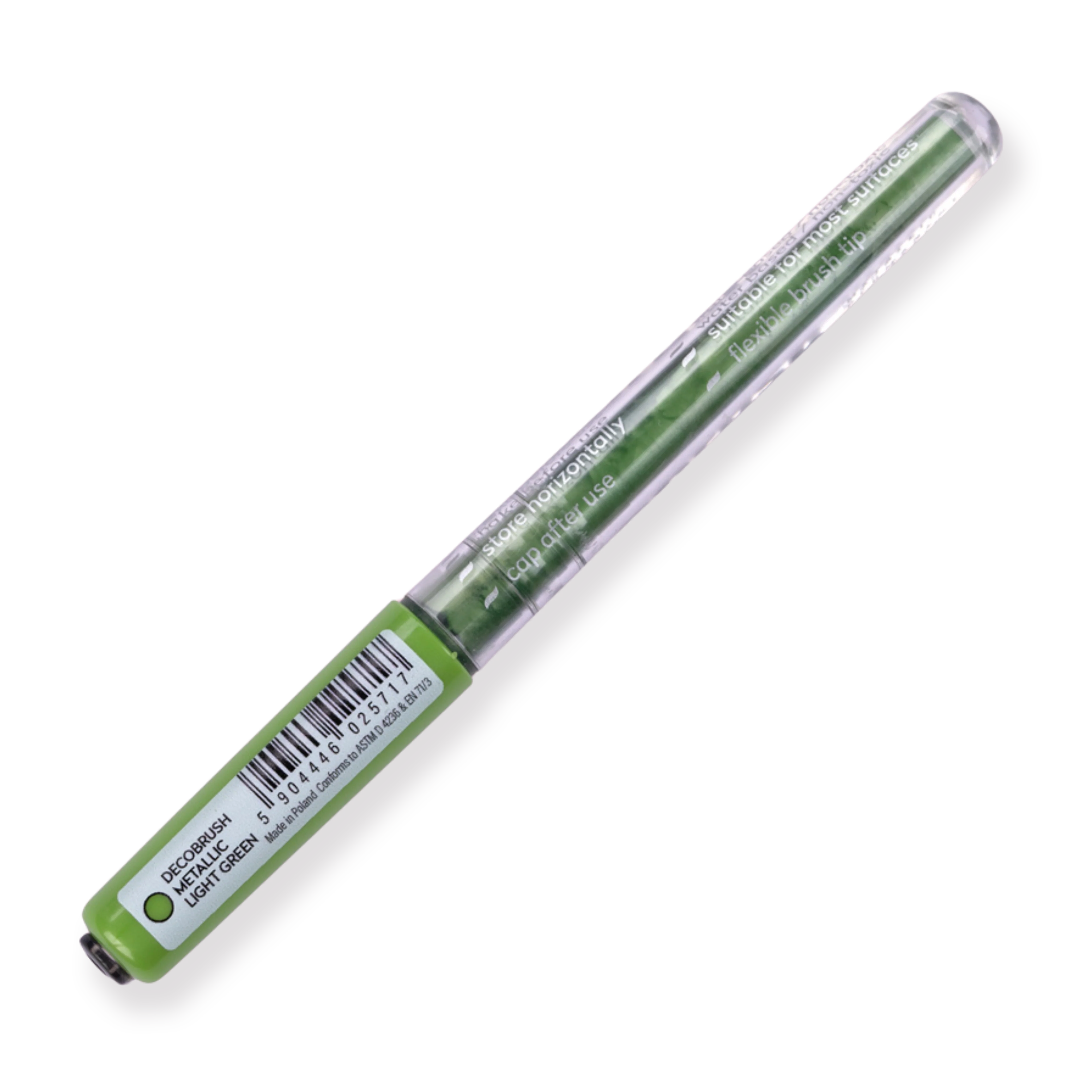 Karin Deco Brush Metallic Marker - Metallic LigAht Green - Image 3