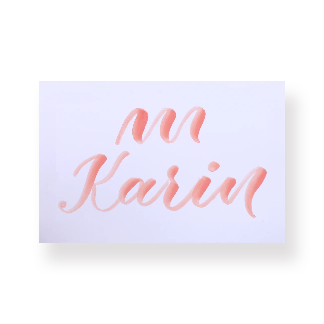 Karin Pigment Deco Brush Marker - Soft Peach 2.176U - Image 4