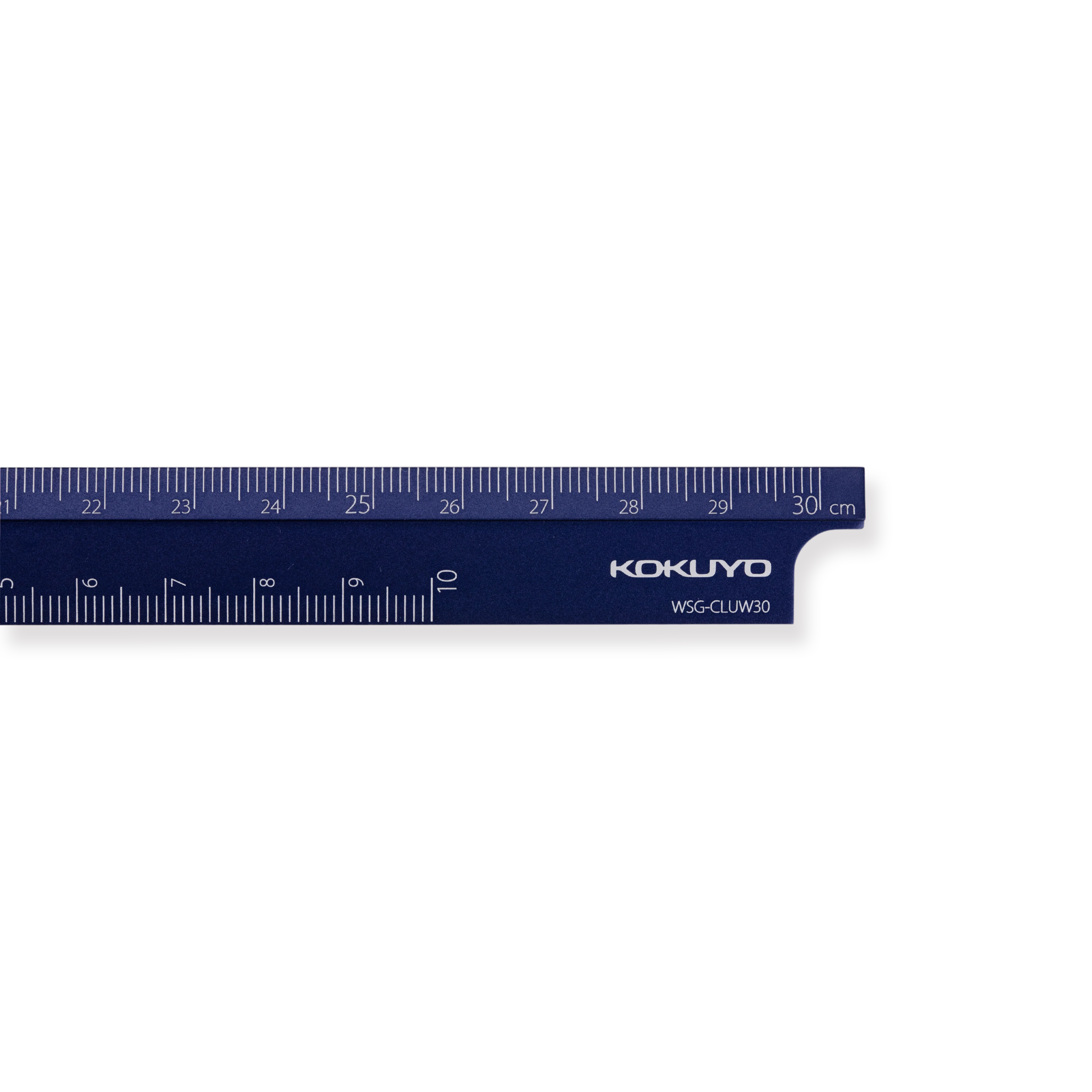 Kokuyo Aluminum Folding Ruler - 15/30 cm - Blue - Image 6
