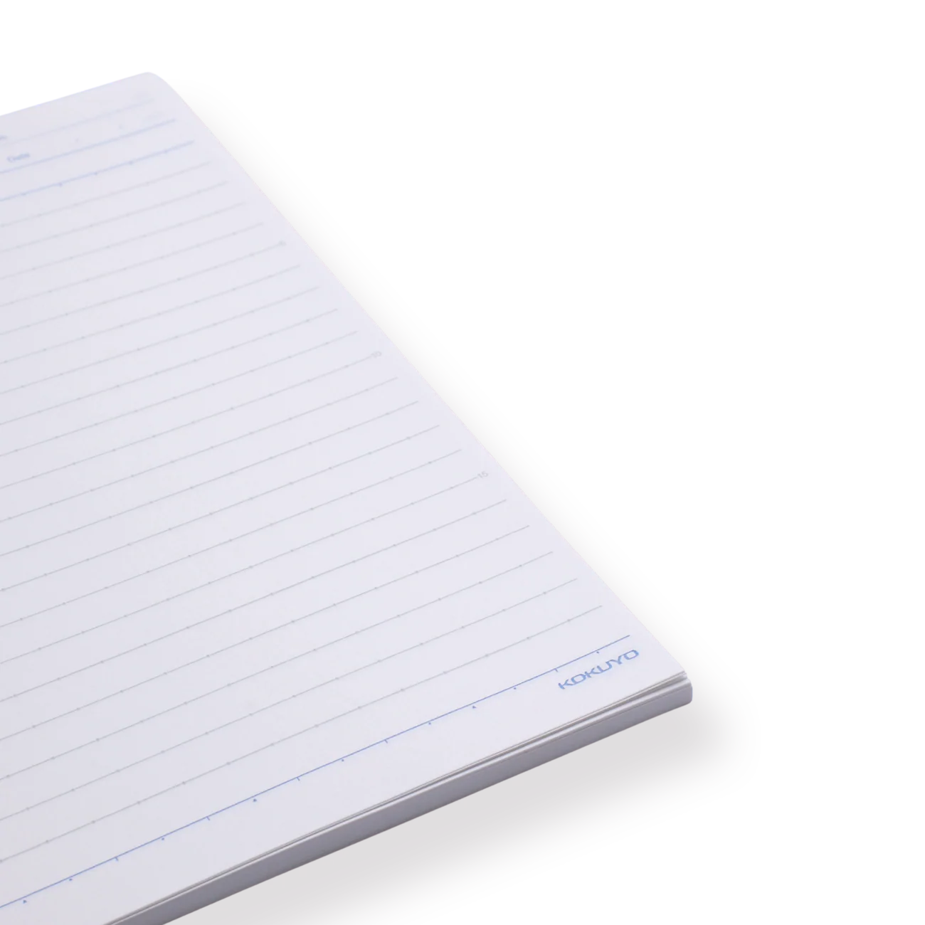 Kokuyo Campus Notebook - A5 - 8 mm Ruled - Blue - Image 3