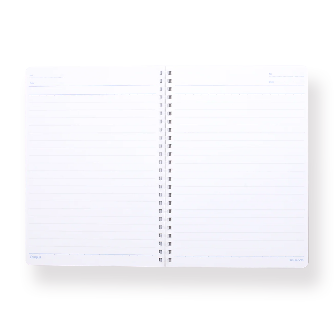 Kokuyo Campus Soft Ring Kraft Paper Cover Notebook - A5 - 8 mm Ruled - Image 3