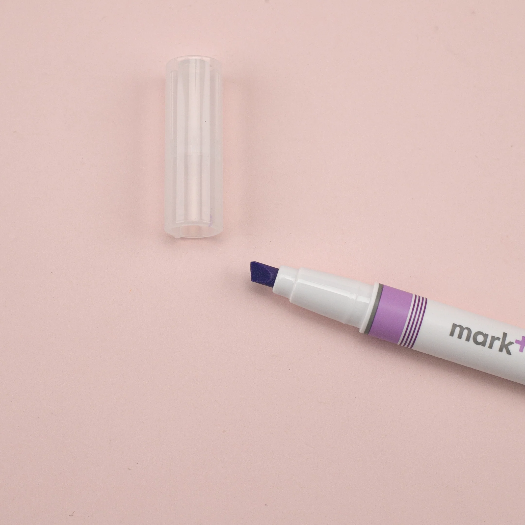 Kokuyo Mark+ 2 Way Marker Pen - Purple - Image 2