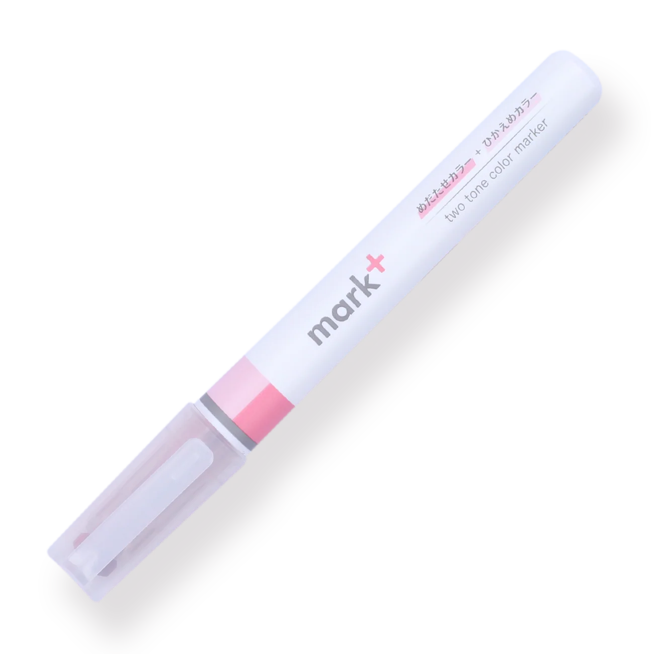 Kokuyo Mark+ Dual Tone Highlighter - Pink
